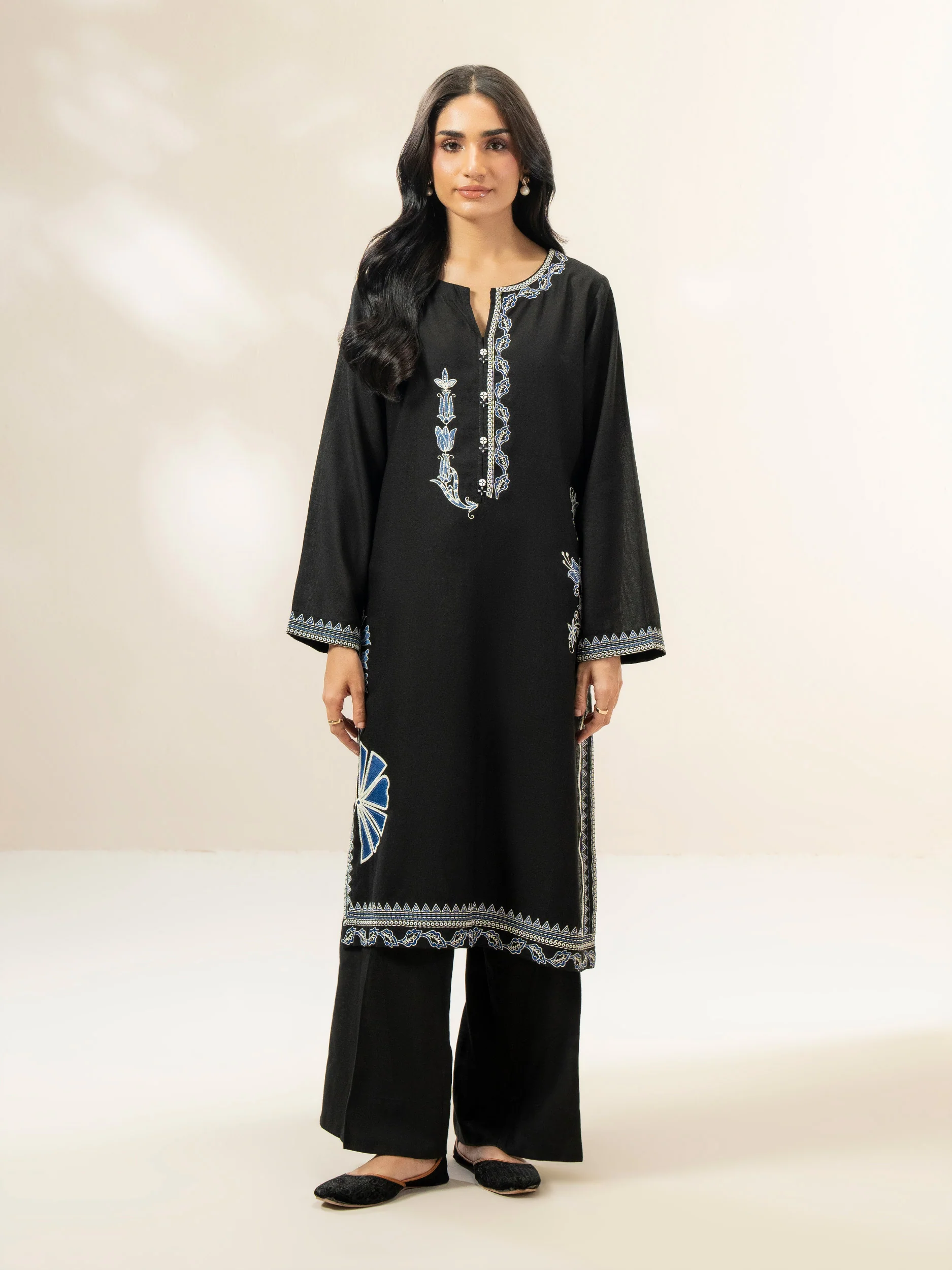Karandi Shirt-Embroidered (Pret) - Image 2