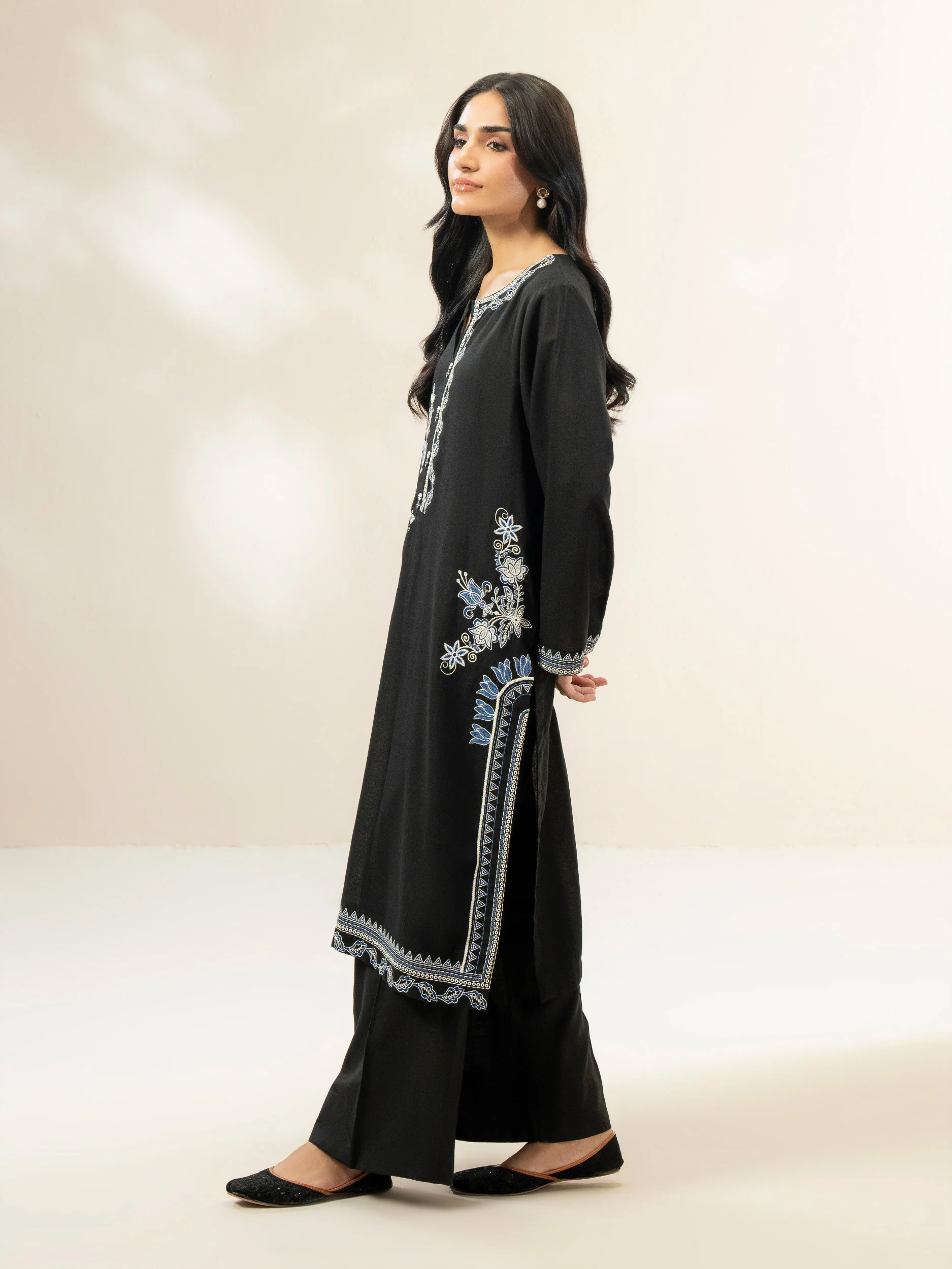 Karandi Shirt-Embroidered (Pret) - Image 3