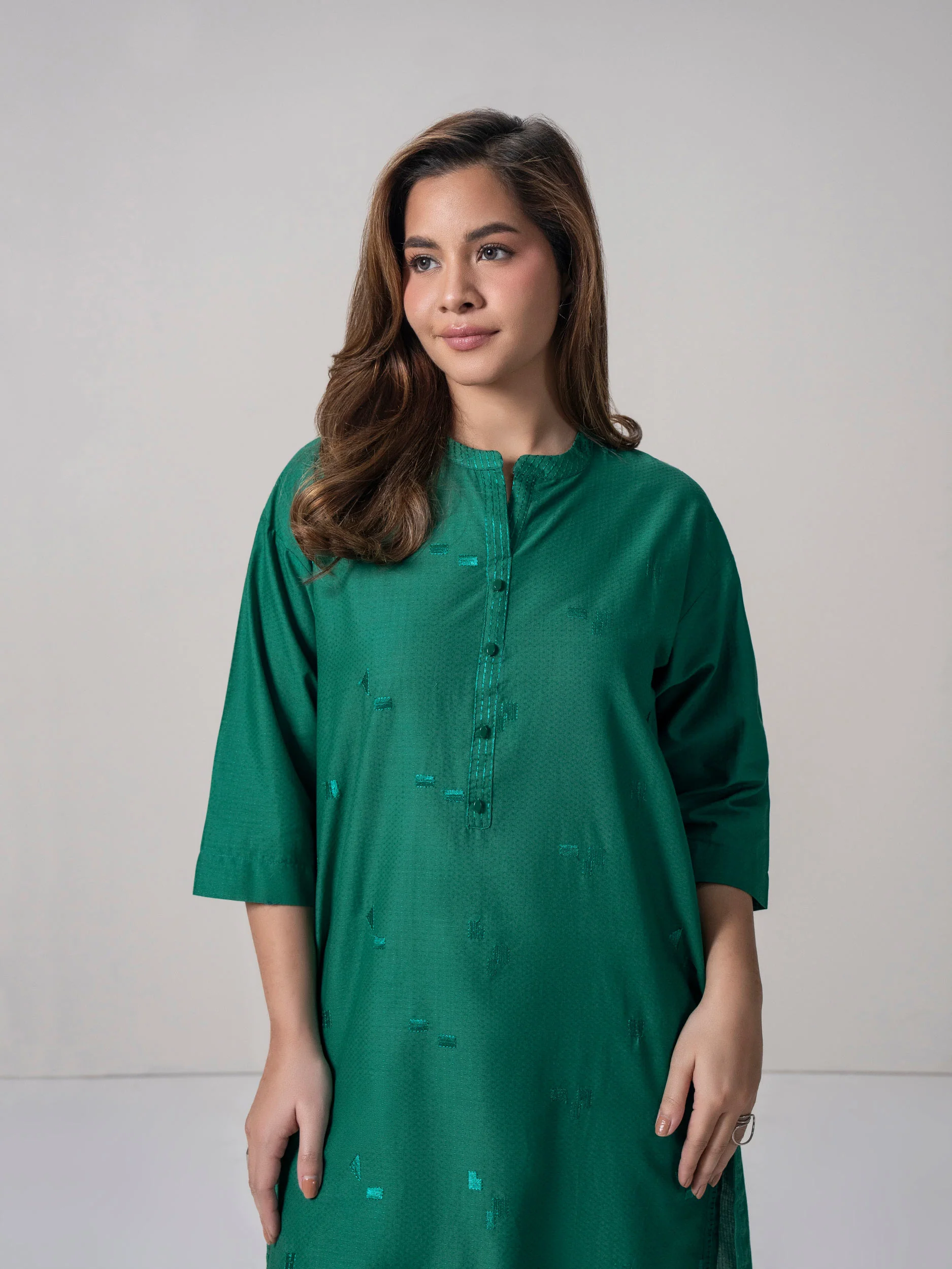 2 Piece Lawn Suit- Embroidered (Pret) - Image 5