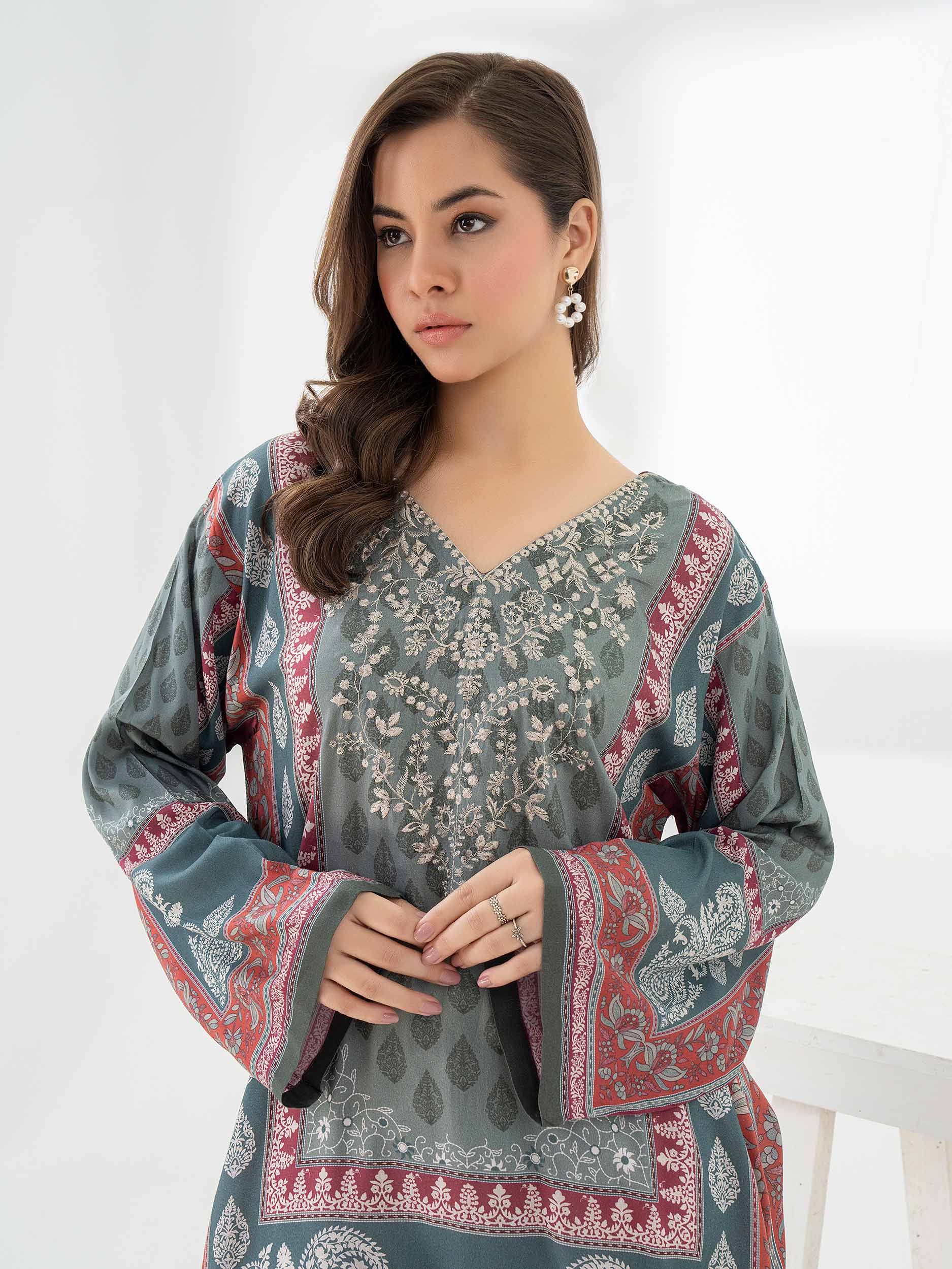 Viscose Shirt-Embroidered (Pret) - Image 3