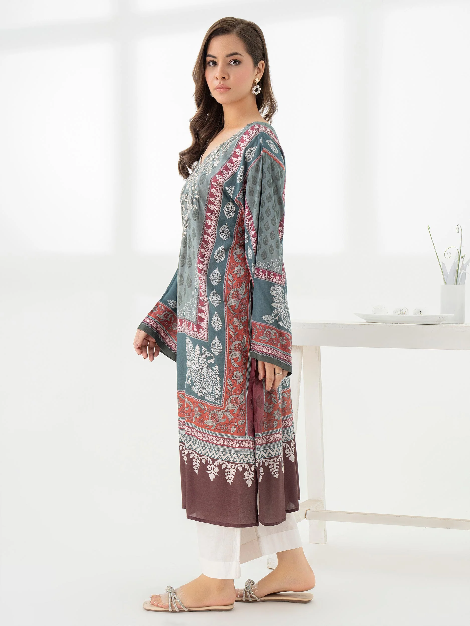 Viscose Shirt-Embroidered (Pret) - Image 4