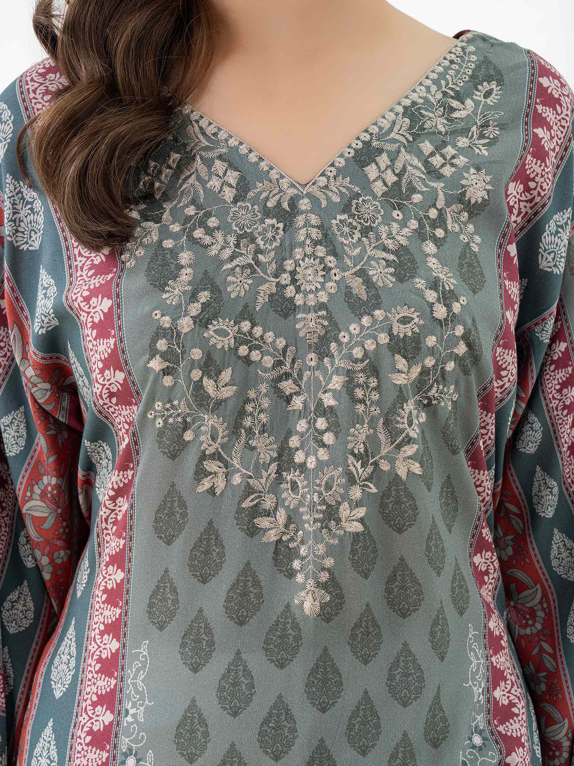 Viscose Shirt-Embroidered (Pret) - Image 6