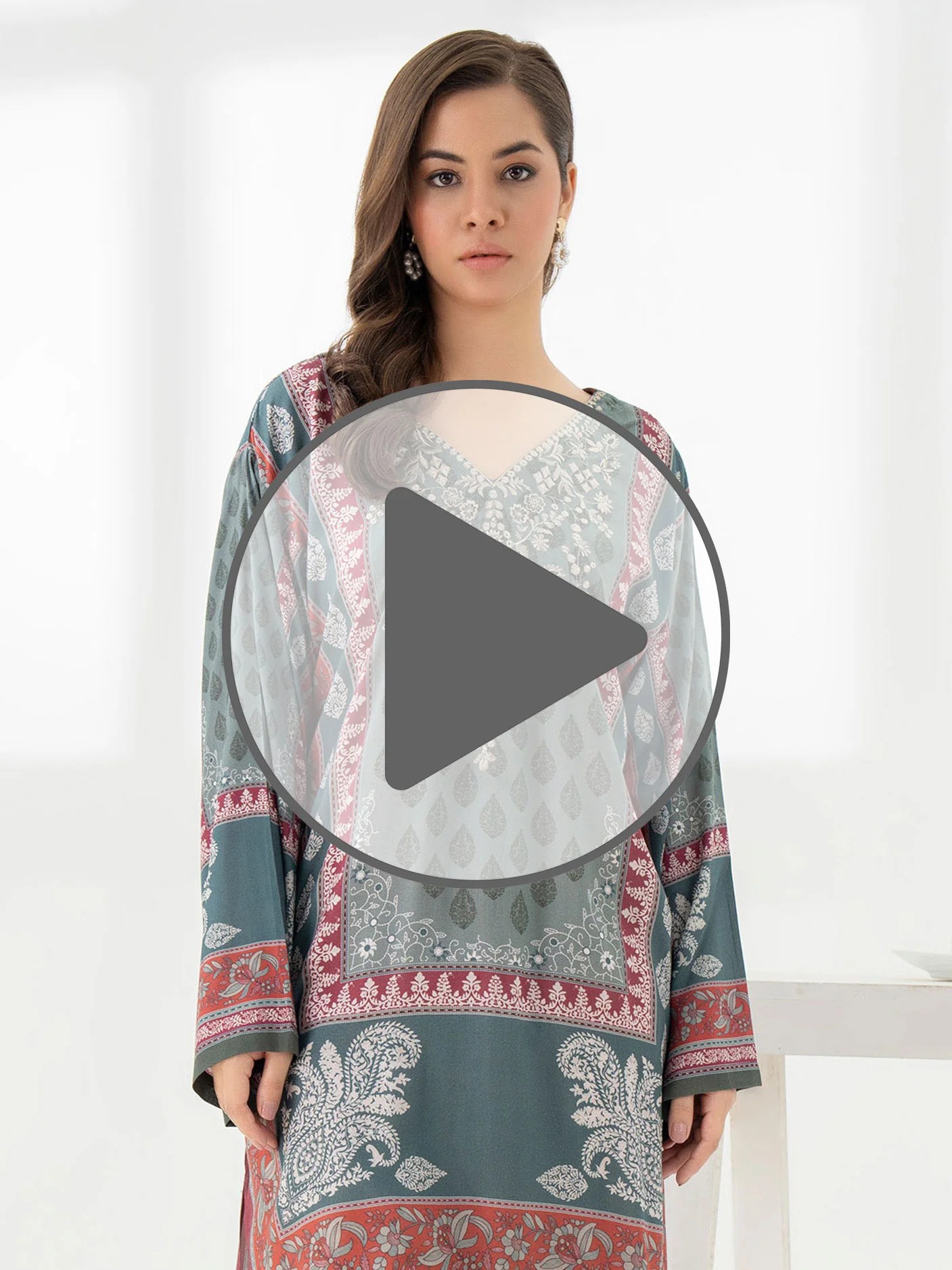 Viscose Shirt-Embroidered (Pret) - Image 8