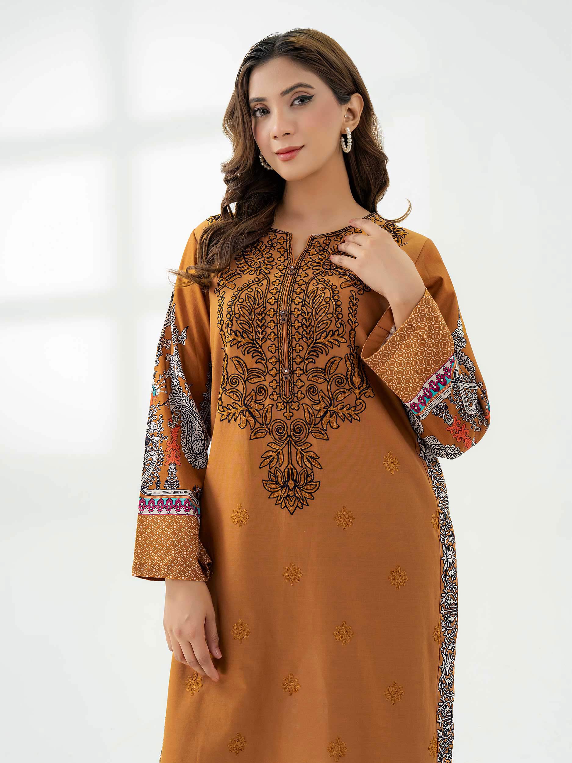 Cotton Shirt-Embroidered (Pret) - Image 4