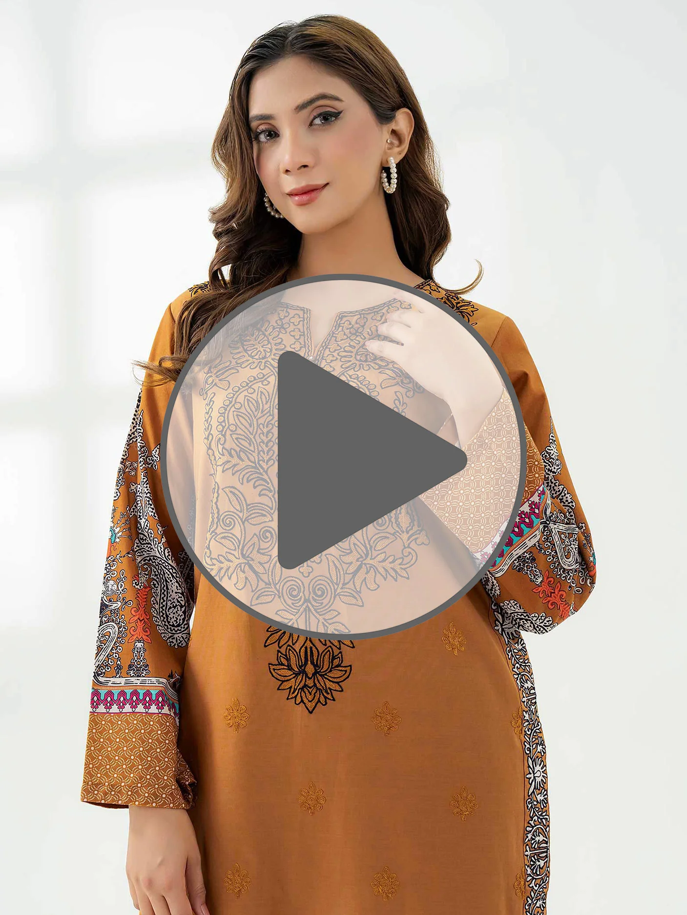 Cotton Shirt-Embroidered (Pret) - Image 7