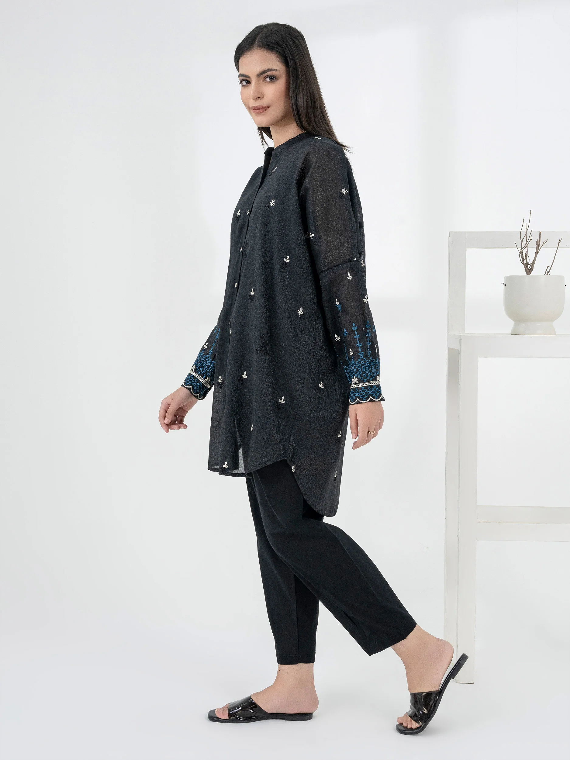 2 Piece Missouri Suit-Embroidered (Pret) - Image 3