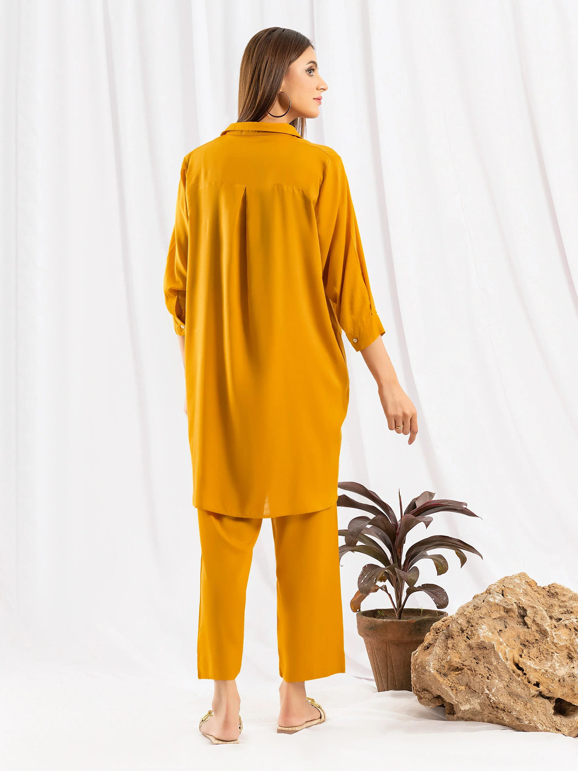 2 Piece Viscose Suit-Dyed (Pret) - Image 5