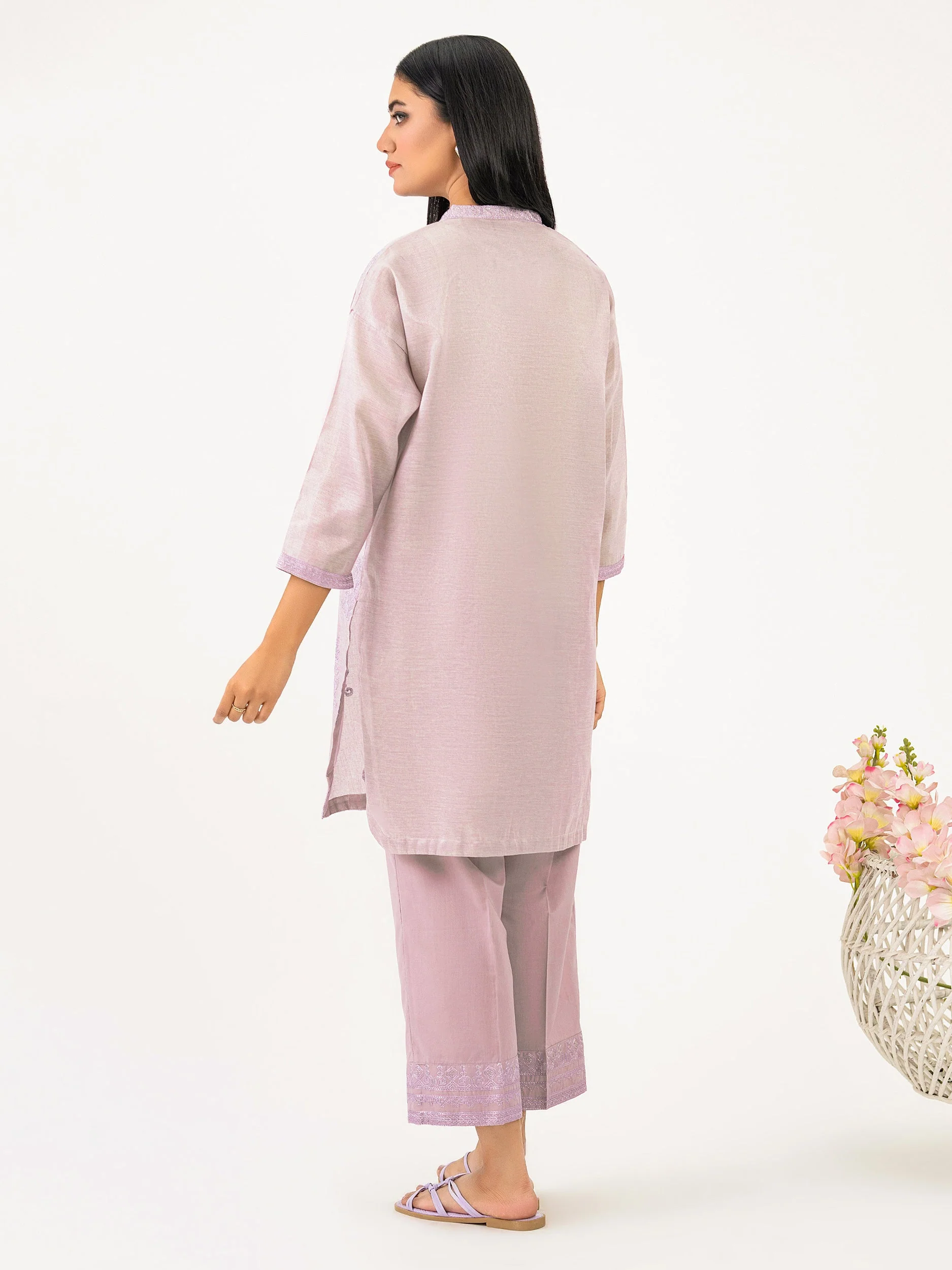 2 Piece Lawn Suit-Embroidered (Pret) - Image 4