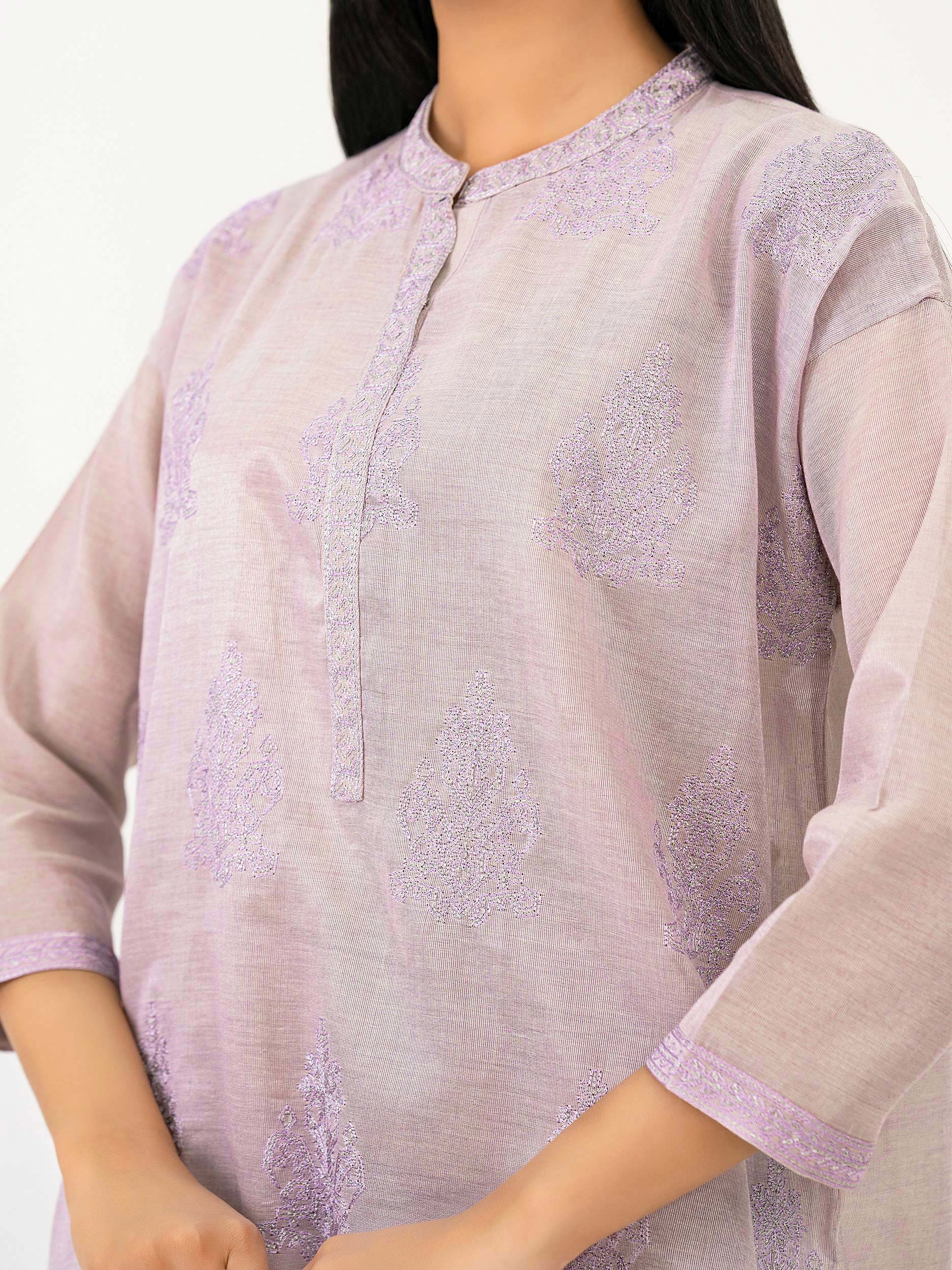 2 Piece Lawn Suit-Embroidered (Pret) - Image 5