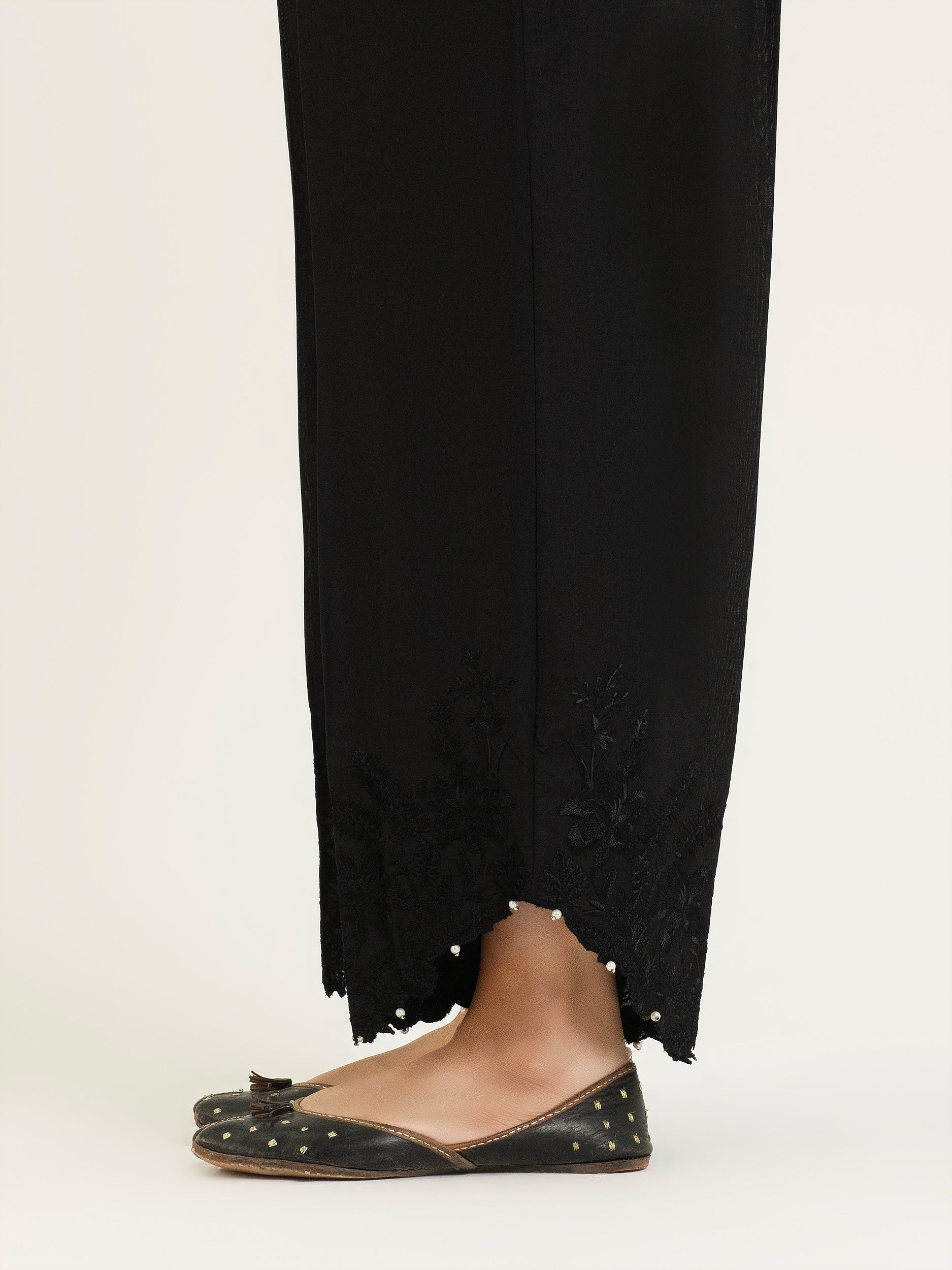 Cambric Trouser-Embroidered (Pret) - Image 3