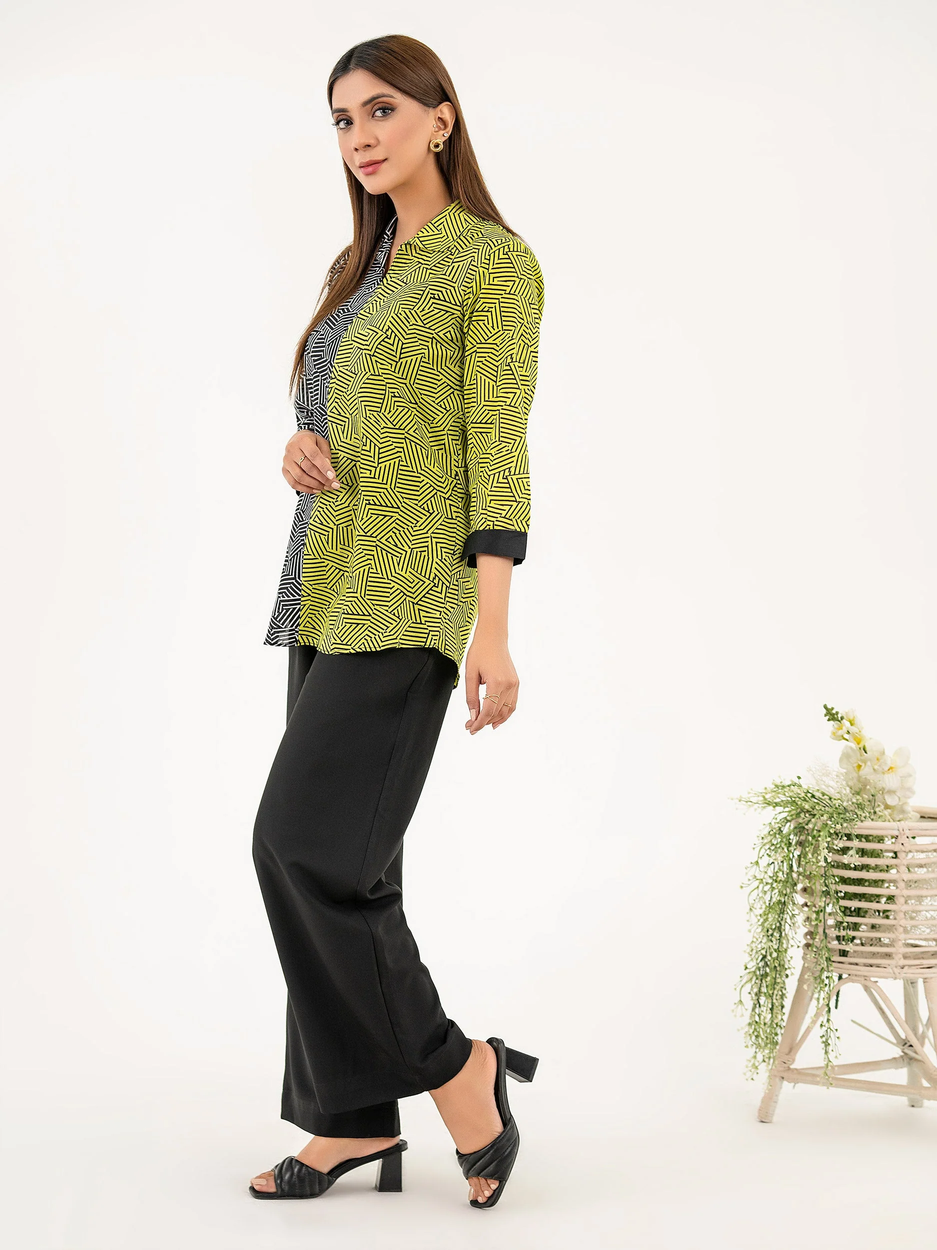 Lawn Kurti-Printed(Pret) - Image 2