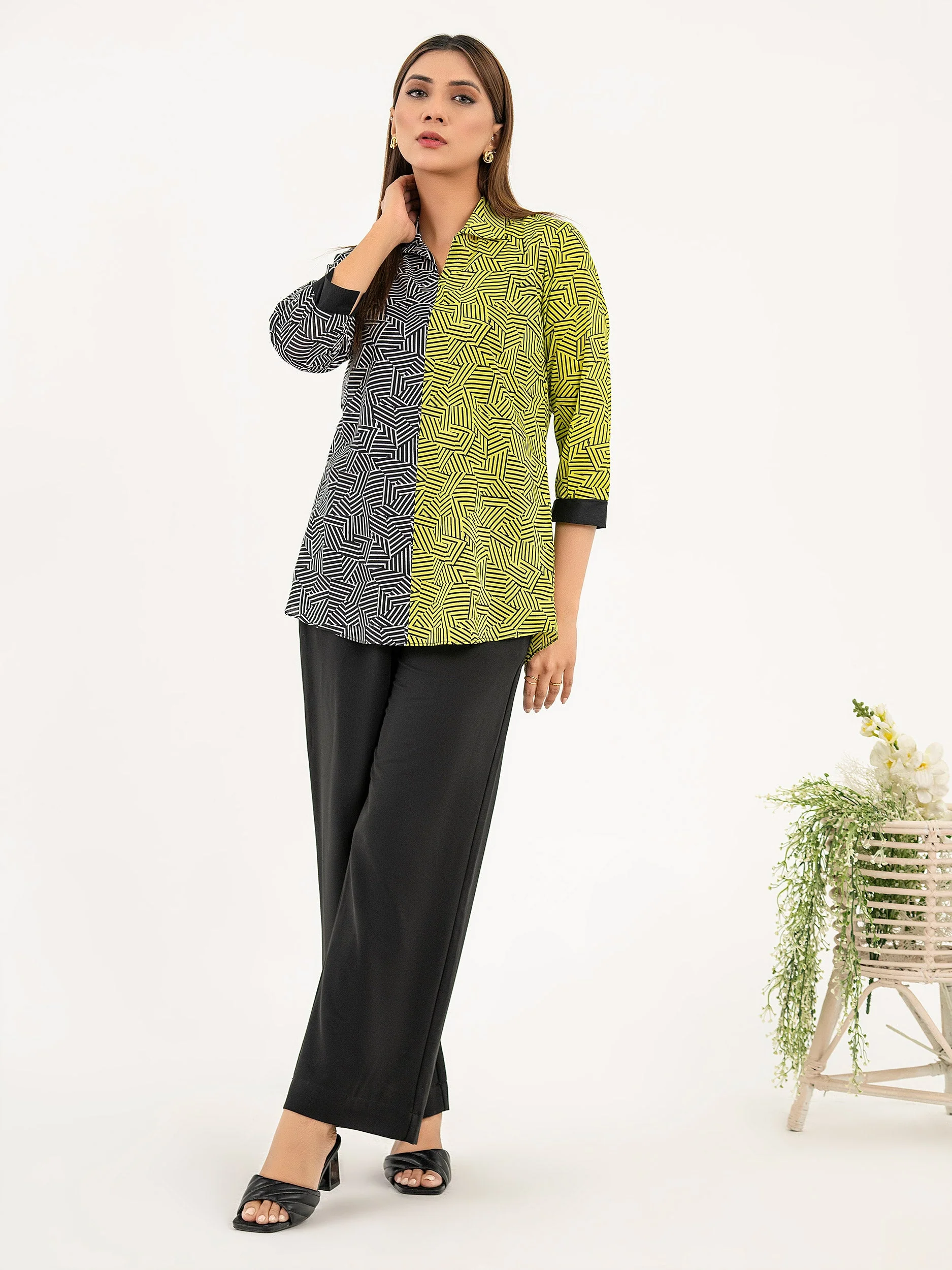 Lawn Kurti-Printed(Pret) - Image 3
