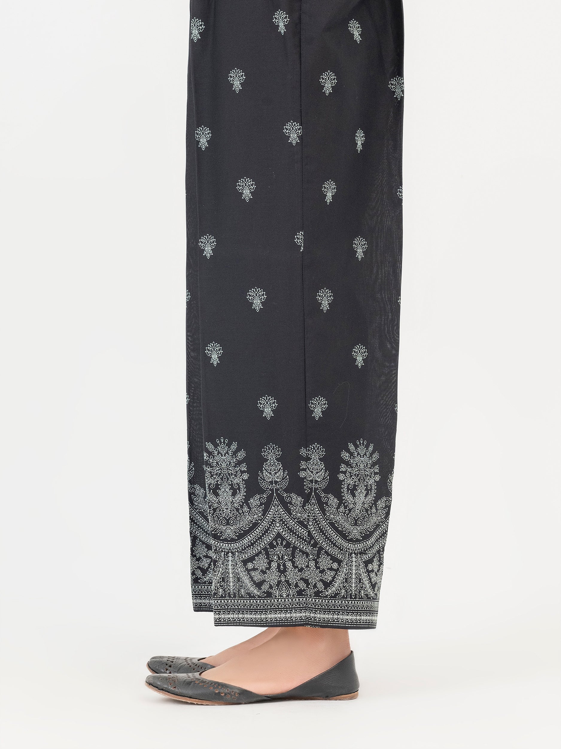 Cambric Trouser-Emboss Print (Pret) - Image 4