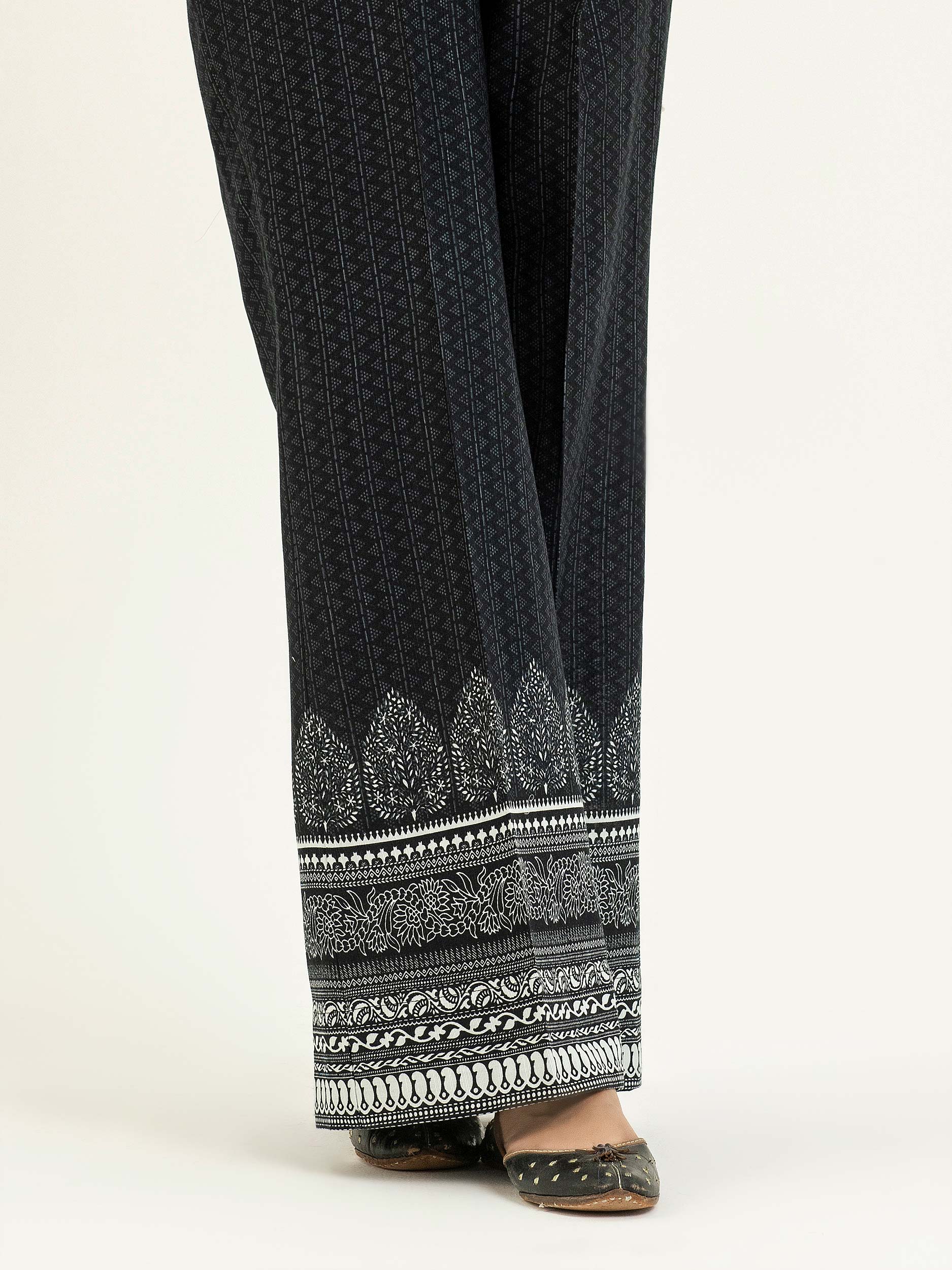 Slub Khaddar Trouser (Pret) - Image 3