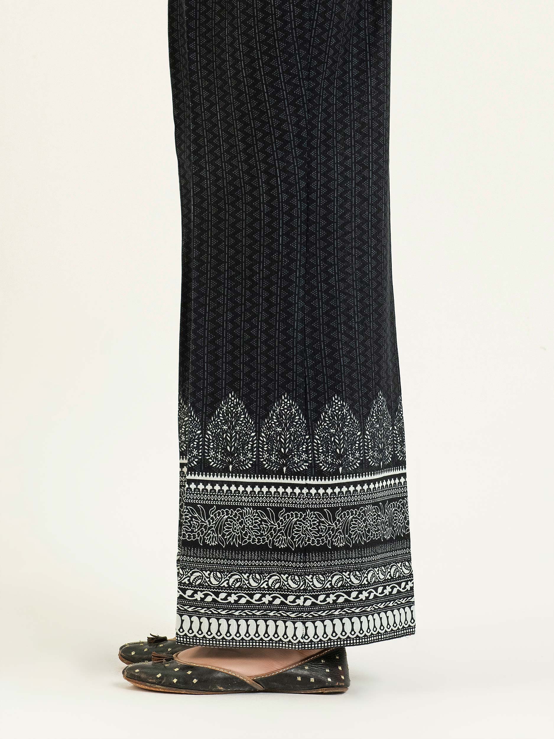 Slub Khaddar Trouser (Pret) - Image 4