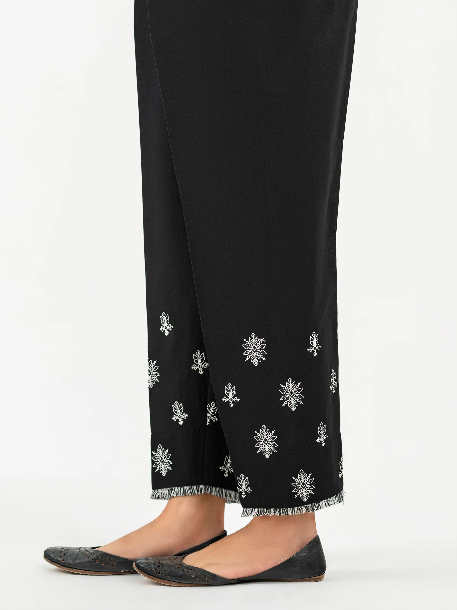 Cambric Trouser-Embroidered (Pret) - Image 3