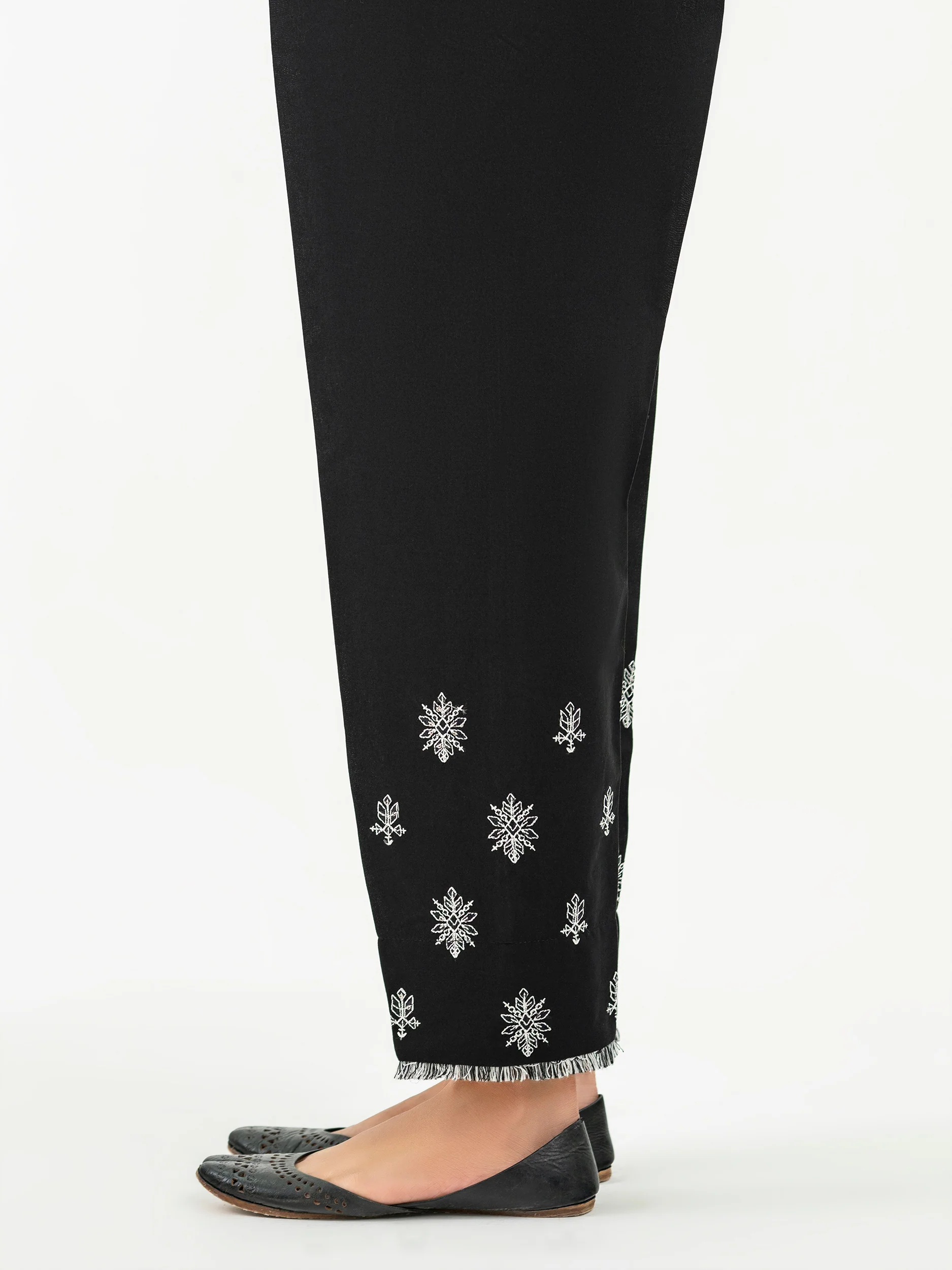 Cambric Trouser-Embroidered (Pret) - Image 4