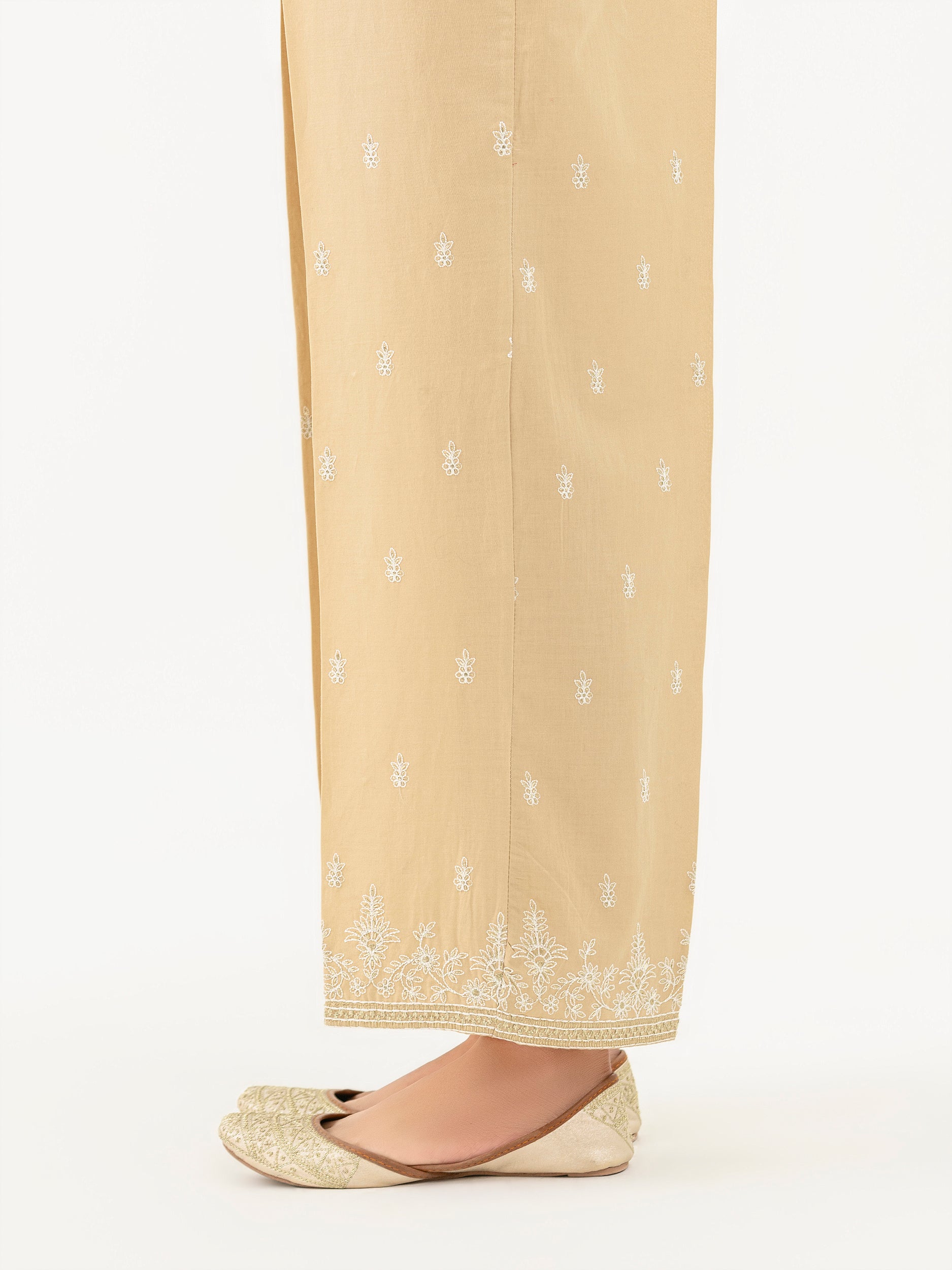Cambric Trouser-Embroidered (Pret) - Image 2