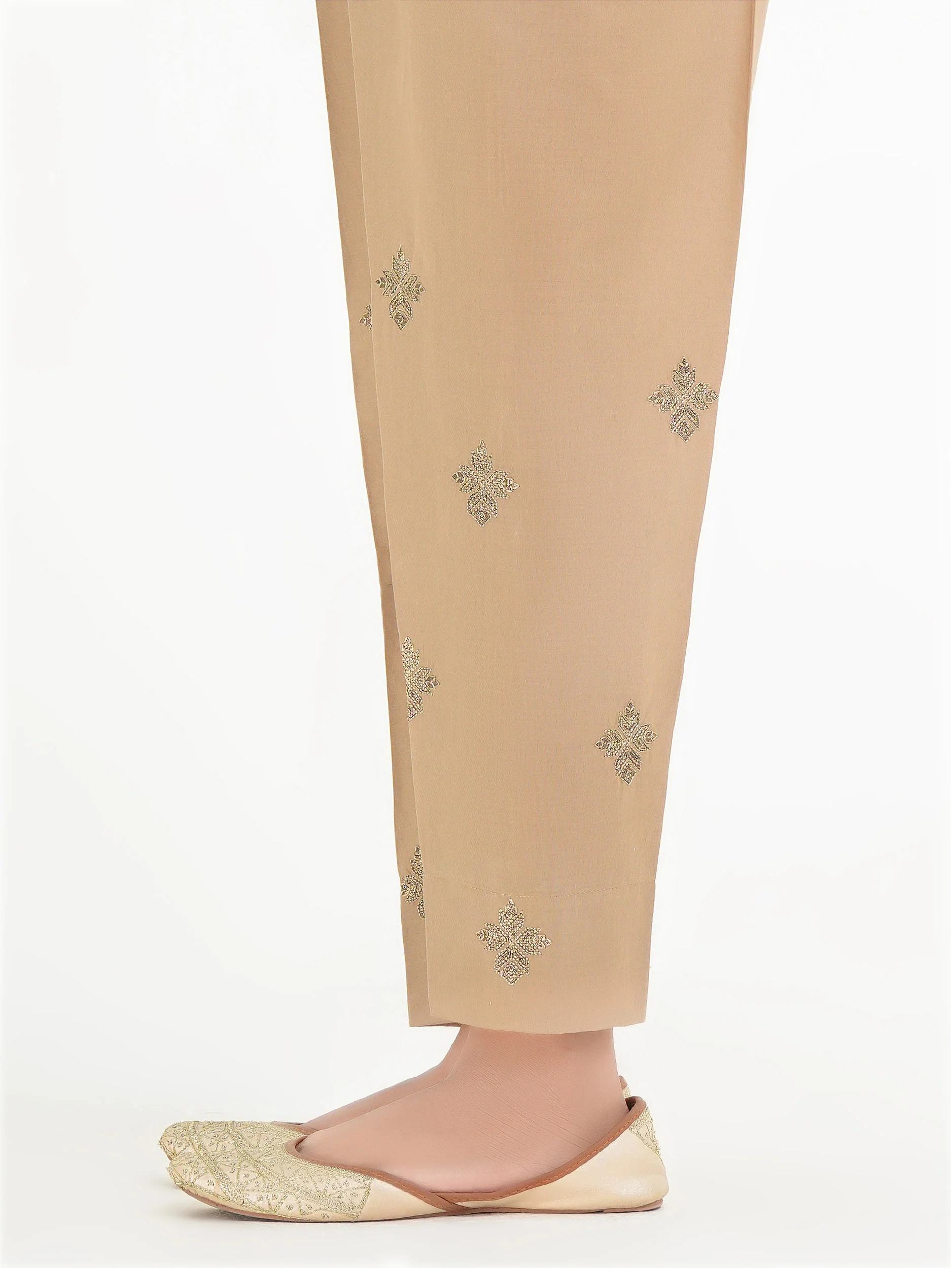 Cambric Trouser-Embroidered (Pret) - Image 2