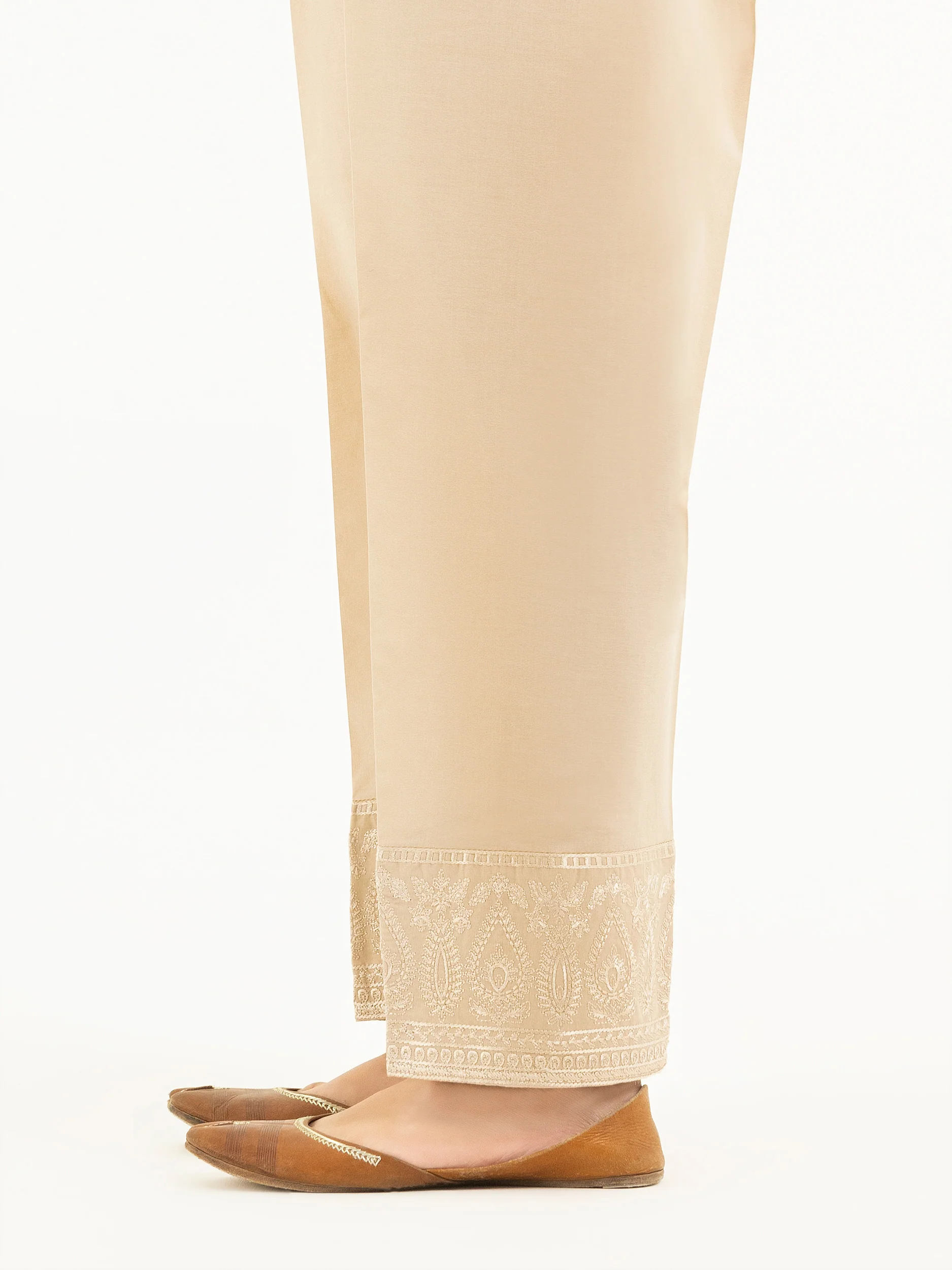 Cambric Trousers-Embroidered (Pret) - Image 4