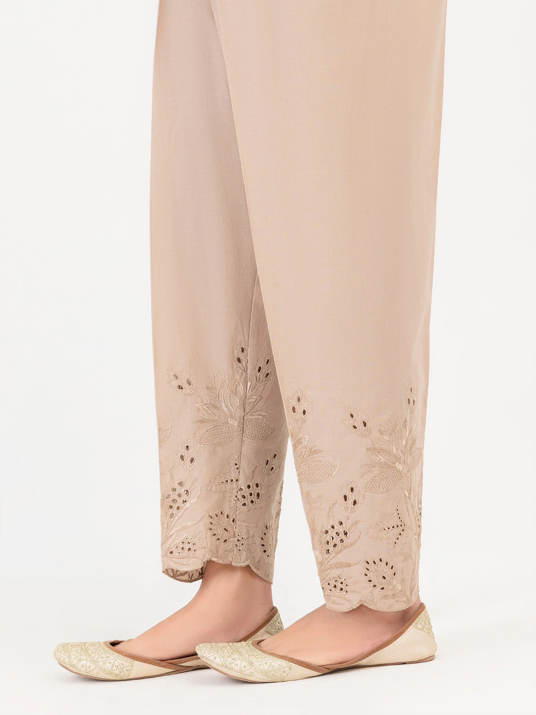 Cambric Trouser-Embroidered (Pret) - Image 3