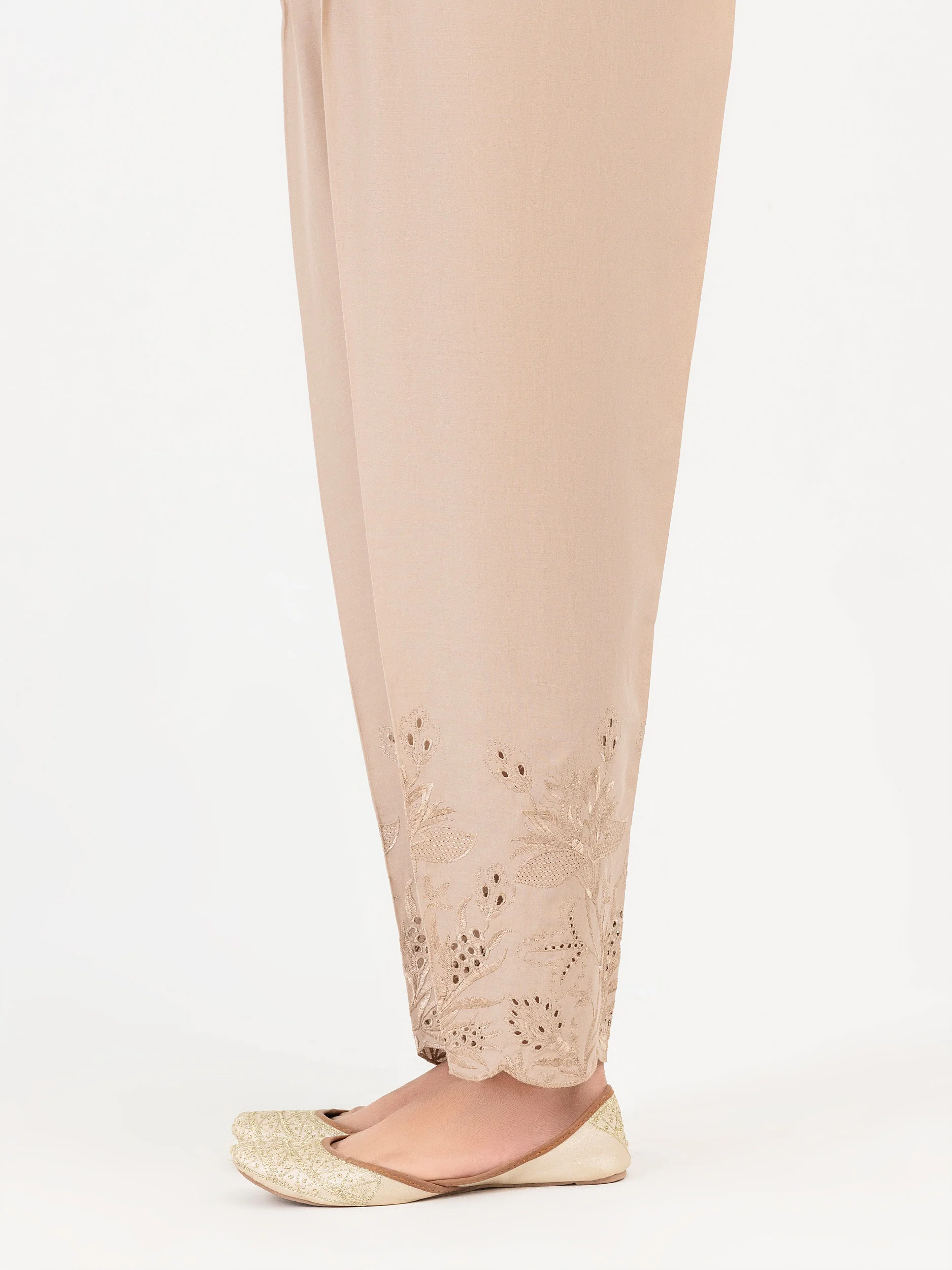 Cambric Trouser-Embroidered (Pret) - Image 4
