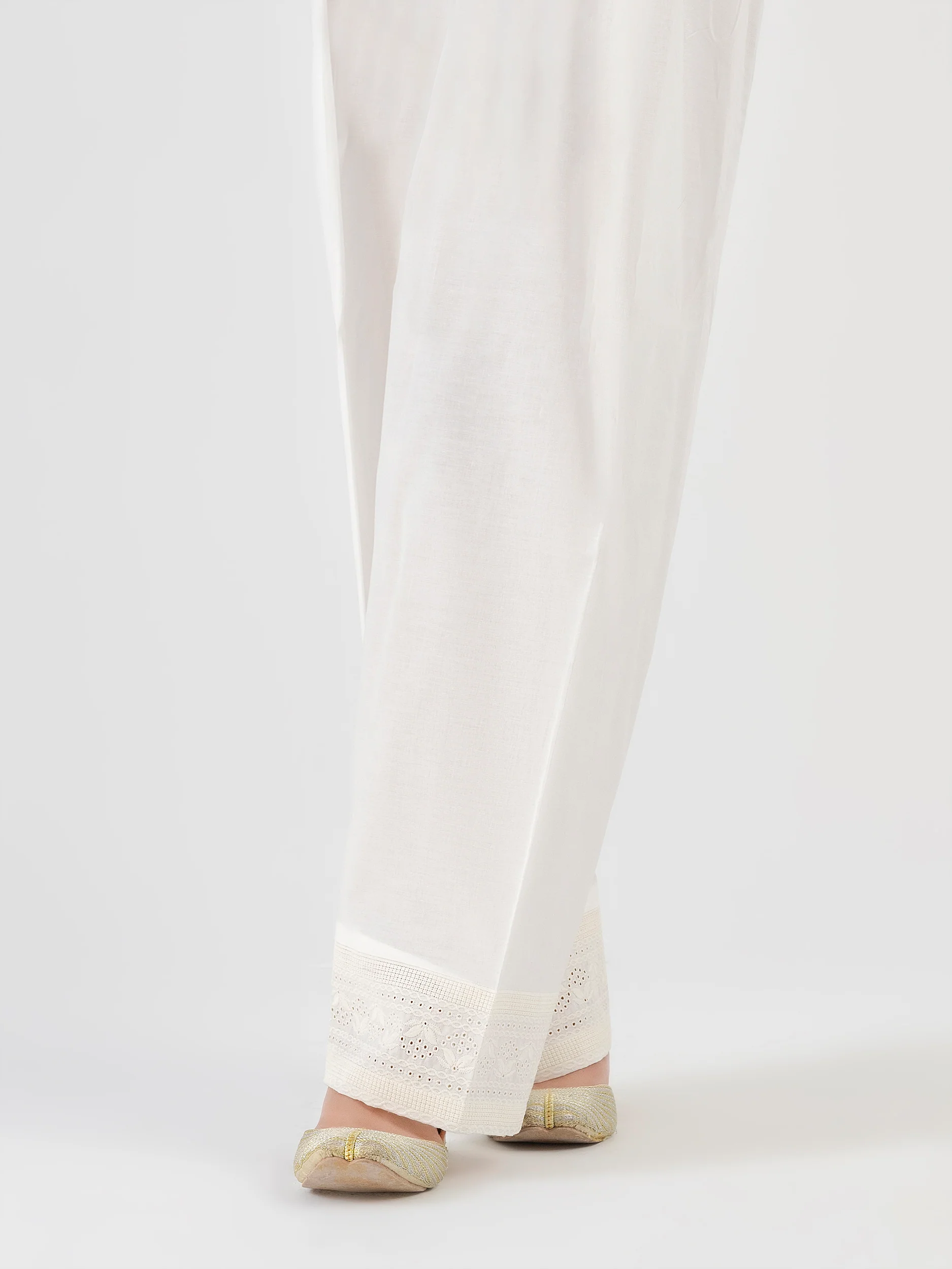 Embroidered Cambric Shalwar (Pret) - Image 4