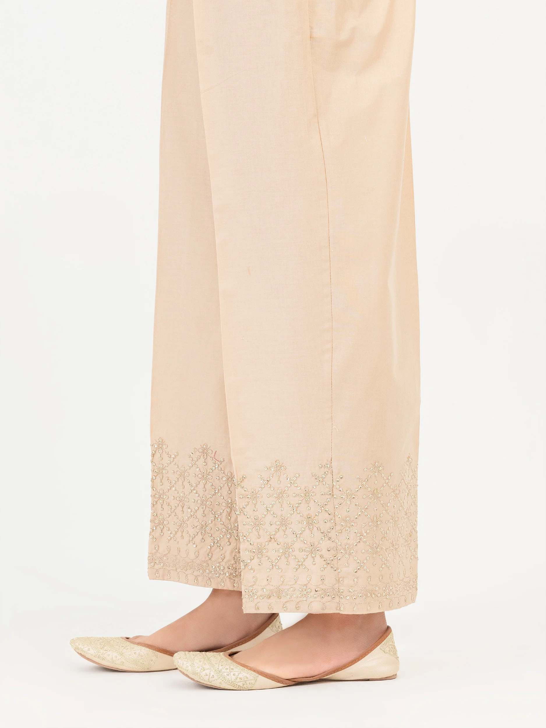 Cambric Trouser-Embroidered (Pret) - Image 3