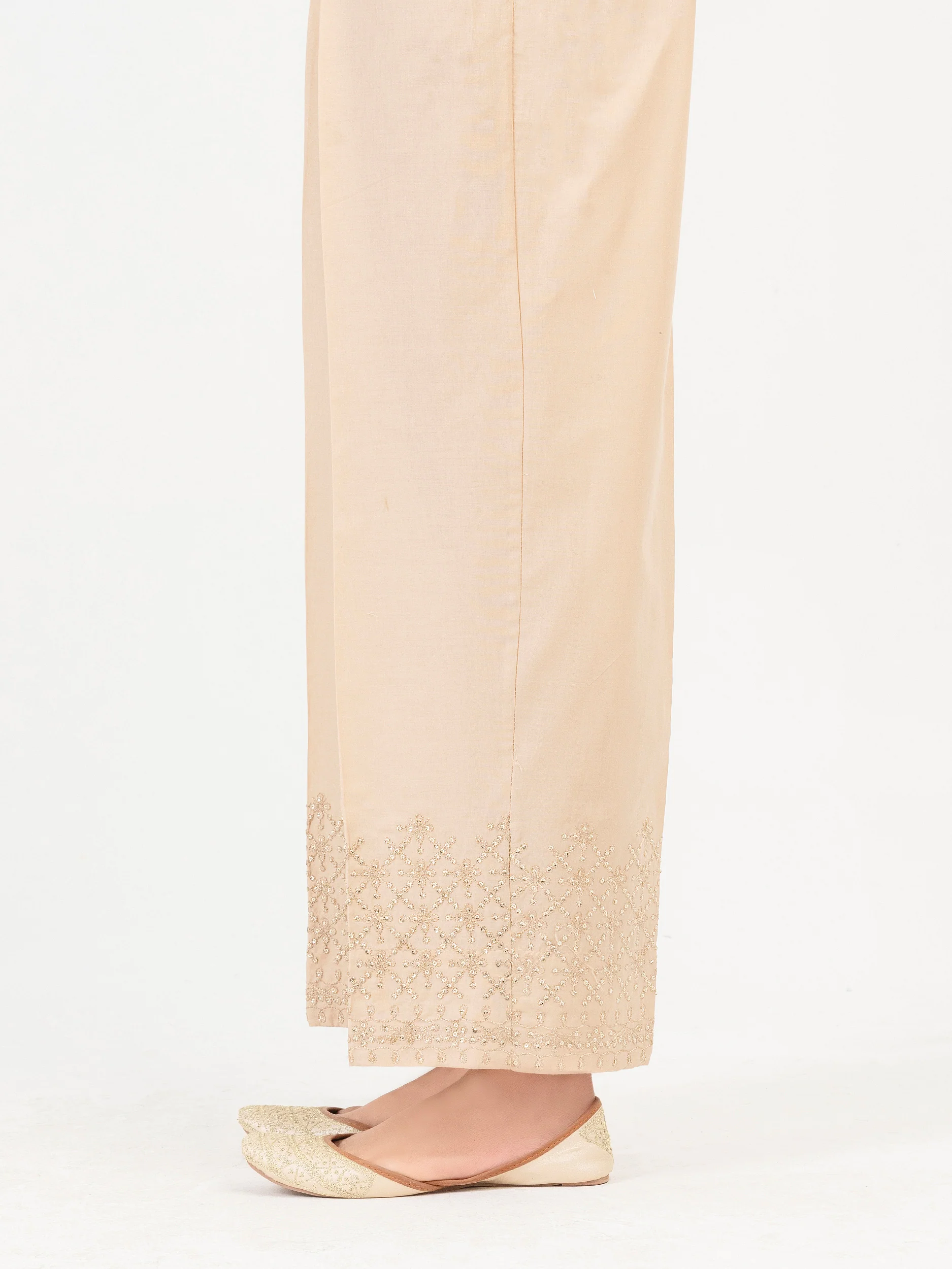 Cambric Trouser-Embroidered (Pret) - Image 4