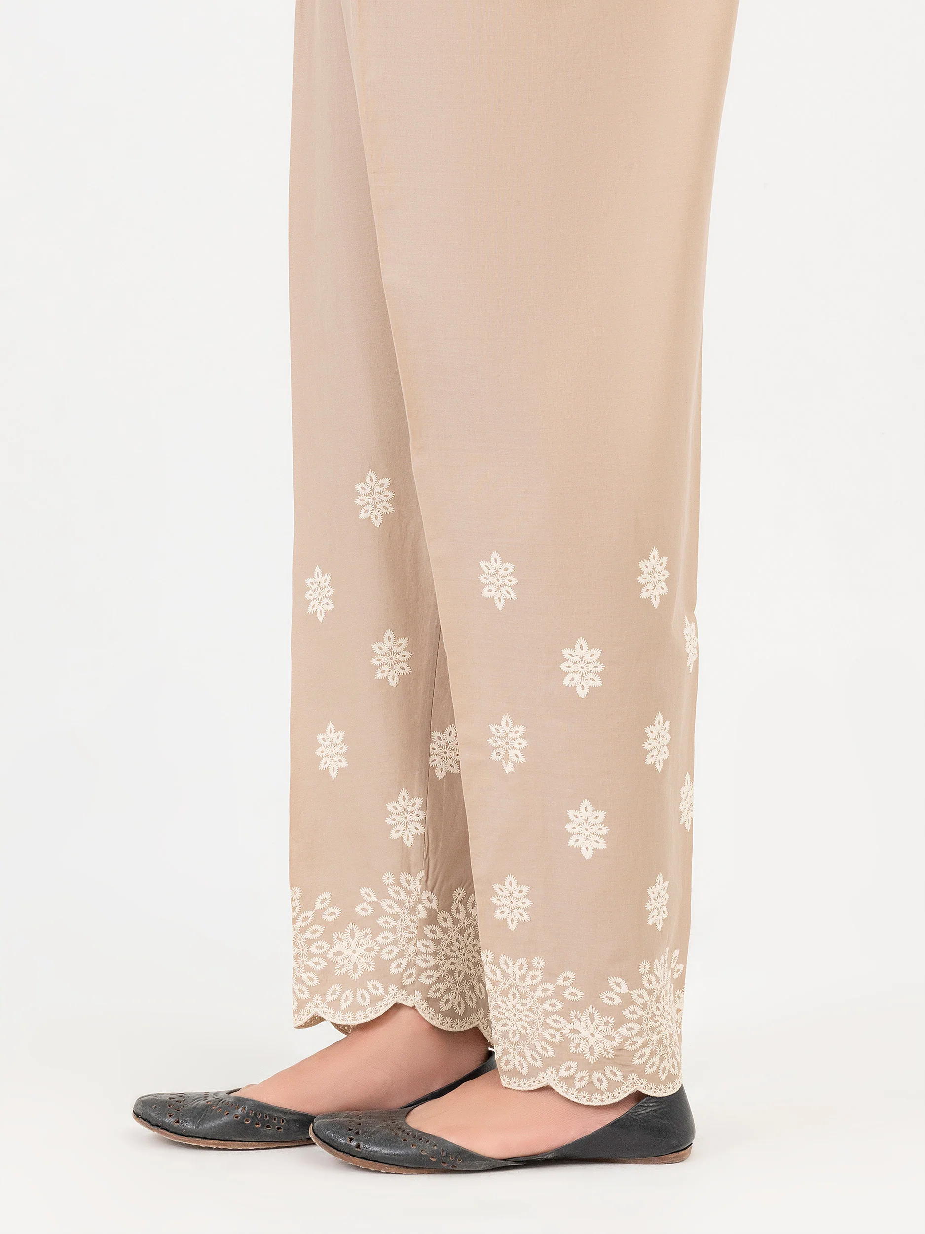 Cambric Trouser-Embroidered (Pret) - Image 3