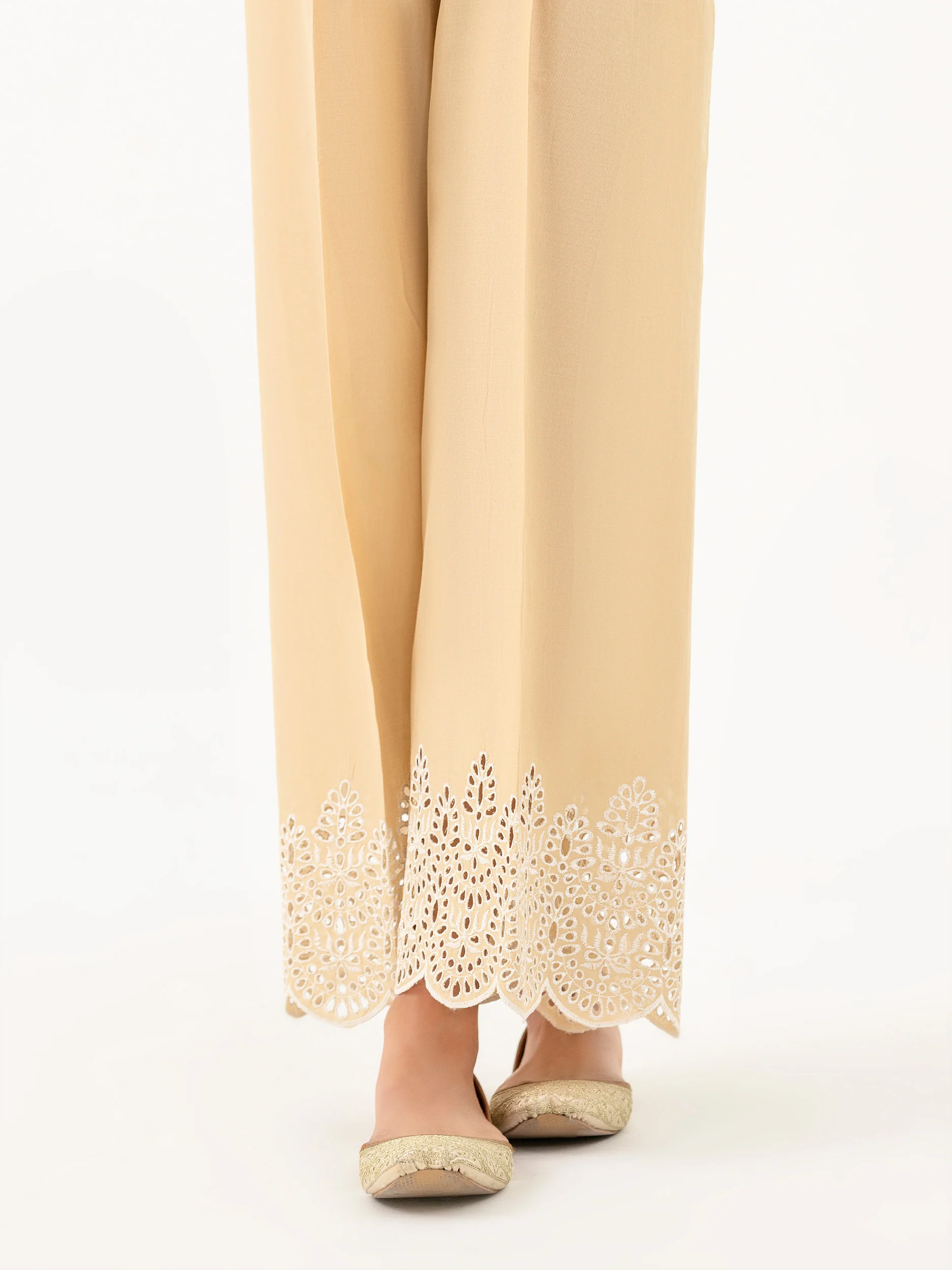 Cambric Trouser-Embroidered (Pret) - Image 2