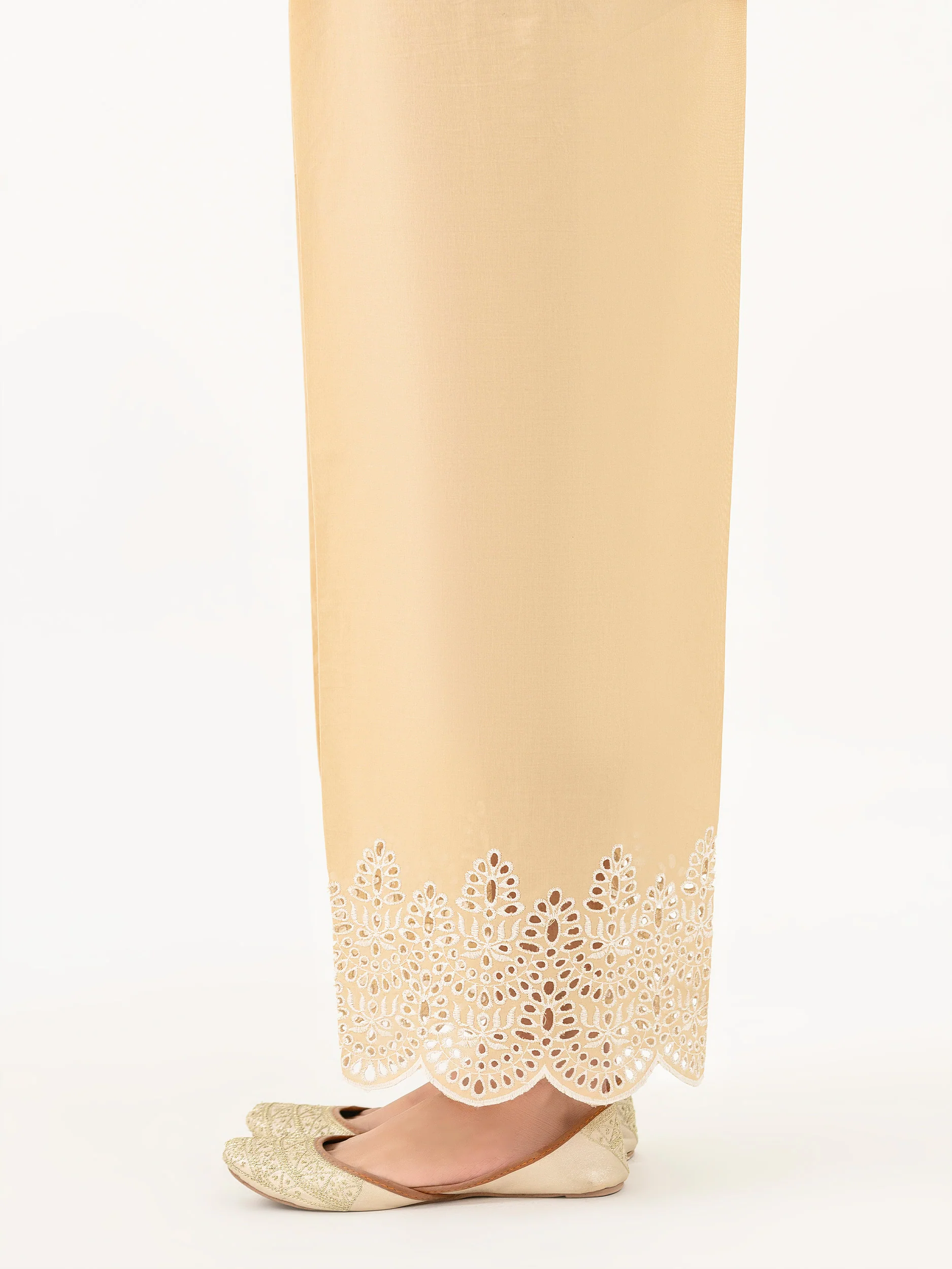 Cambric Trouser-Embroidered (Pret) - Image 3