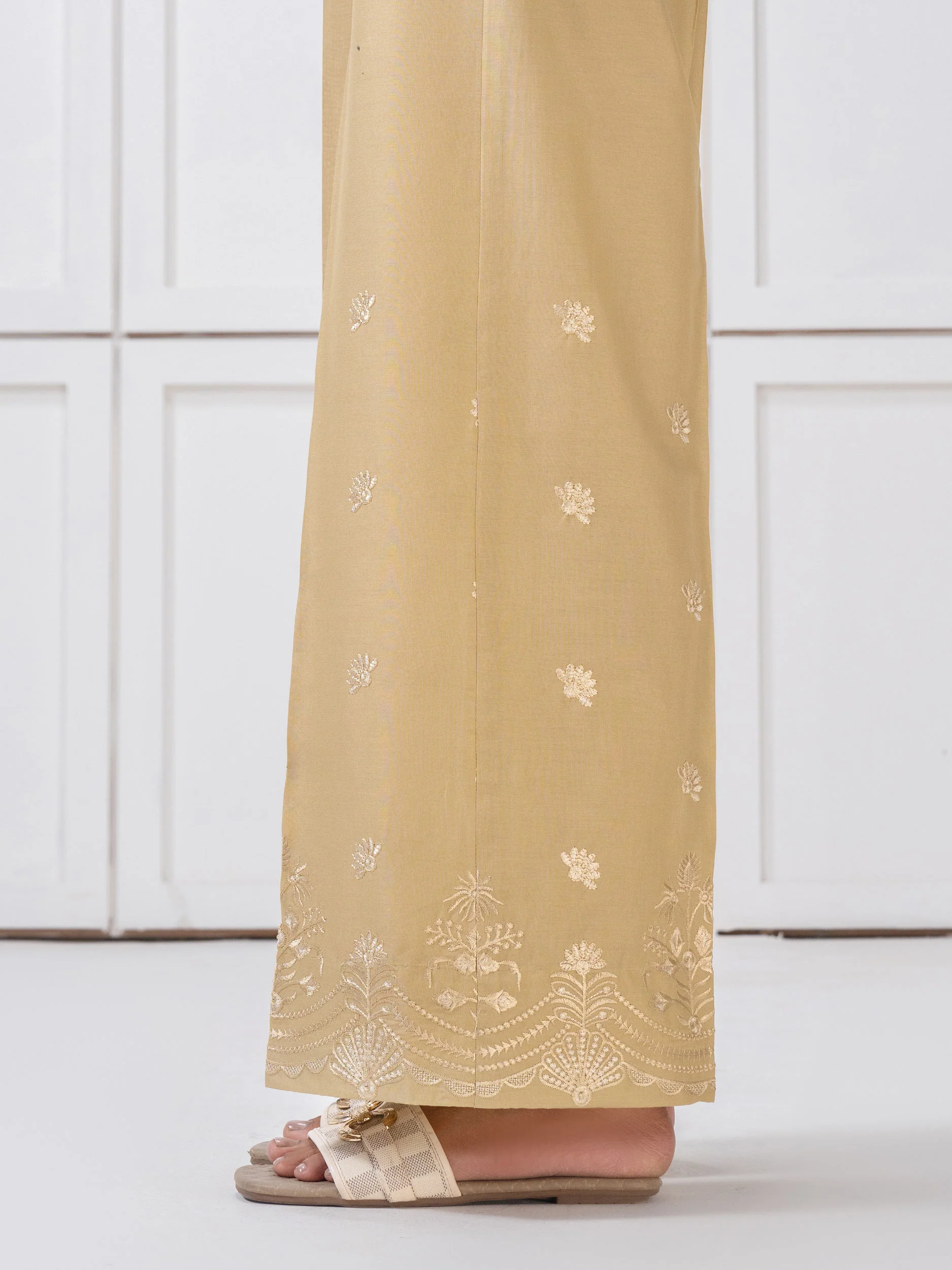 Cambric Trouser-Embroidered (Pret) - Image 2