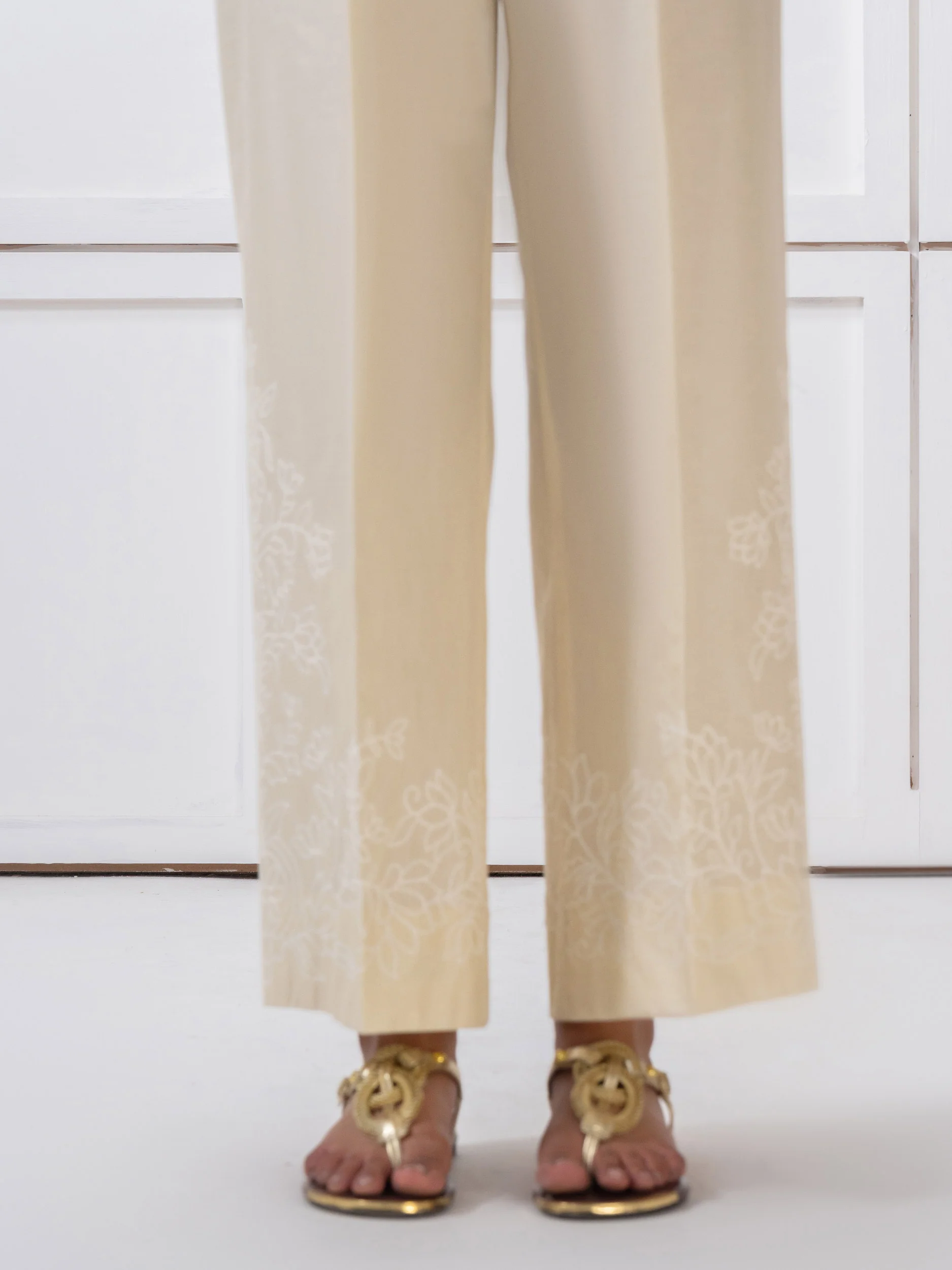 Lawn Cambric Trouser (Pret) - Image 2