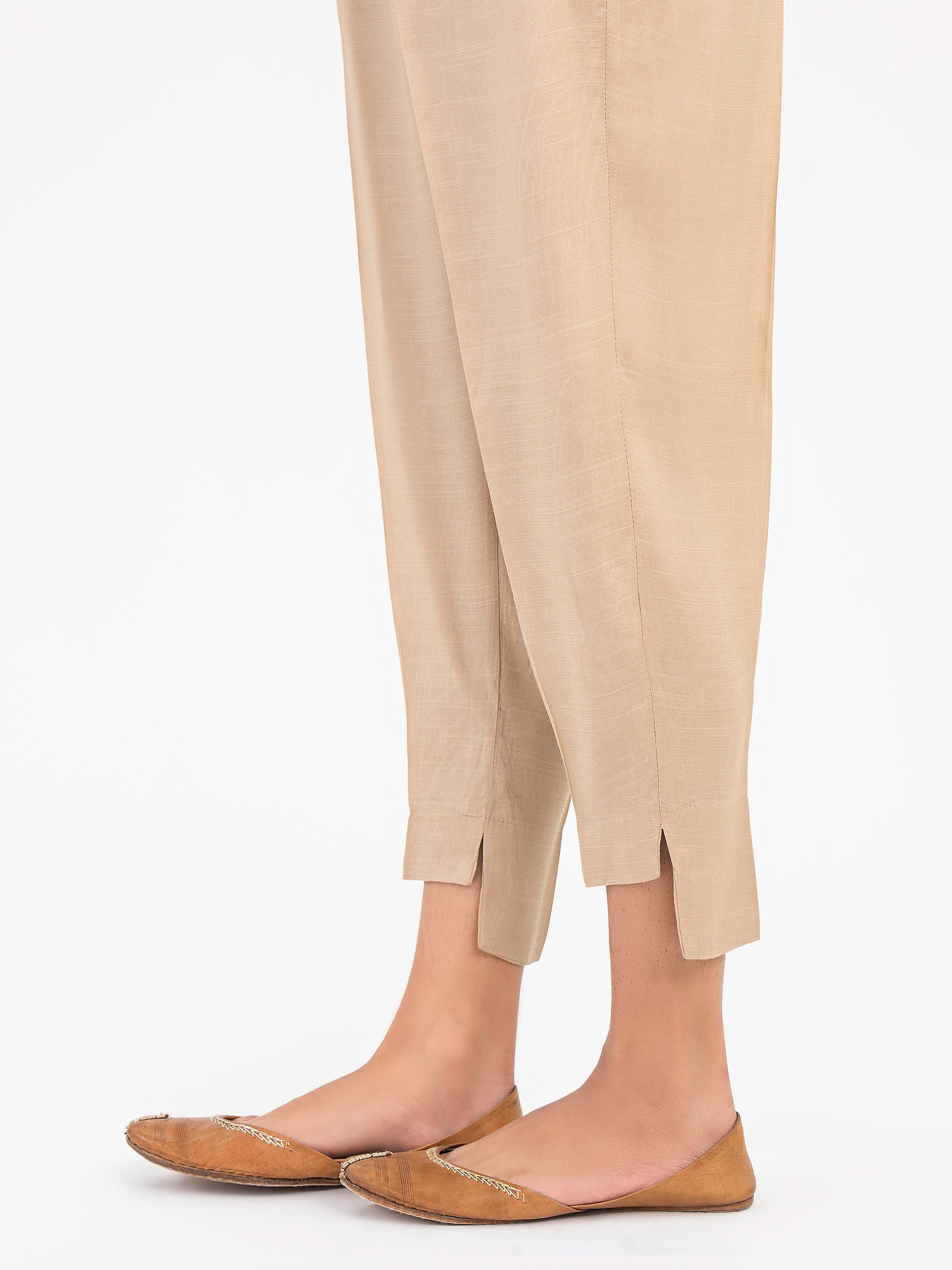 Dyed Raw Silk Trouser - Image 4