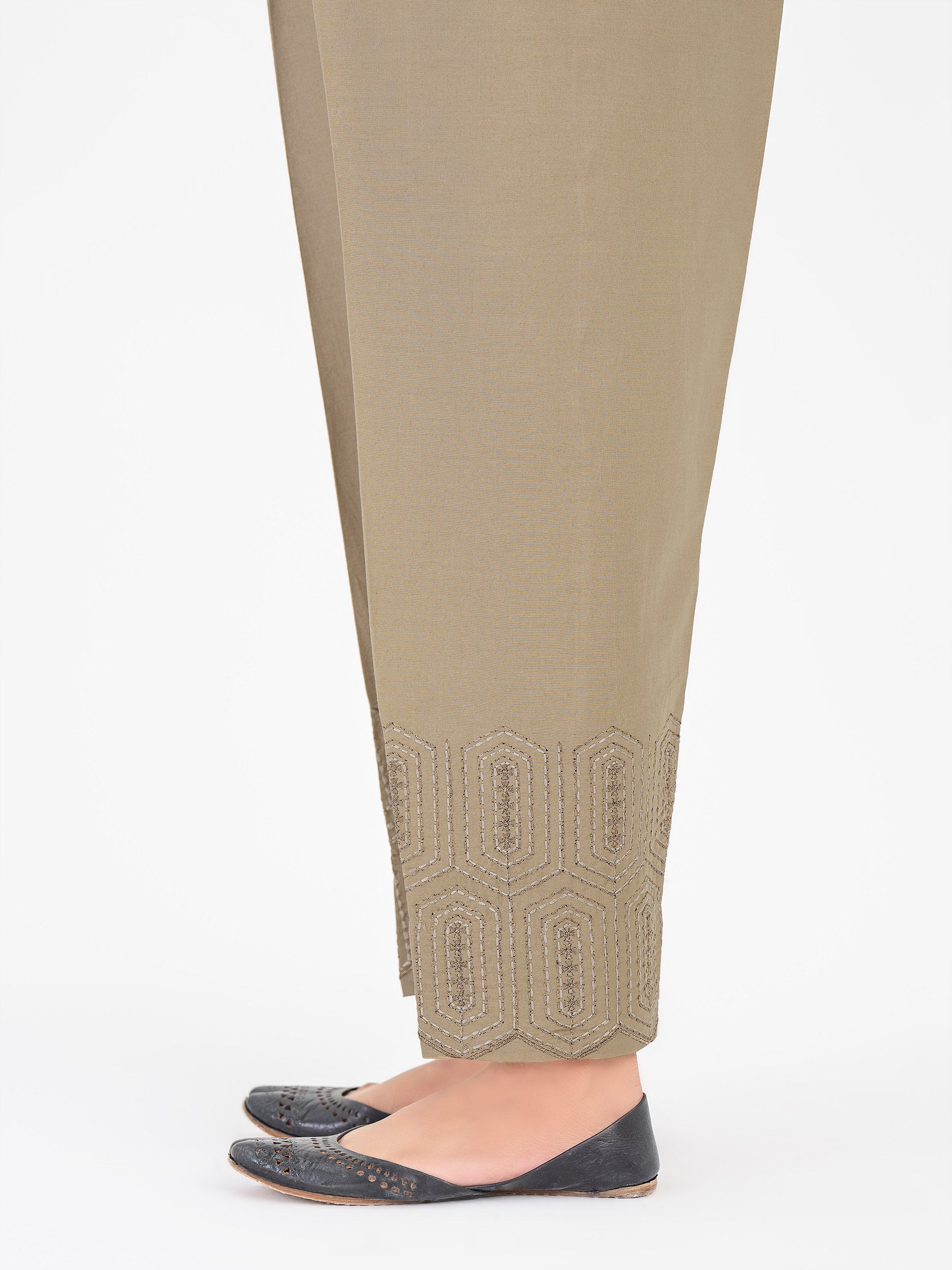 Winter Cotton Trouser-Embroidered (Pret) - Image 3