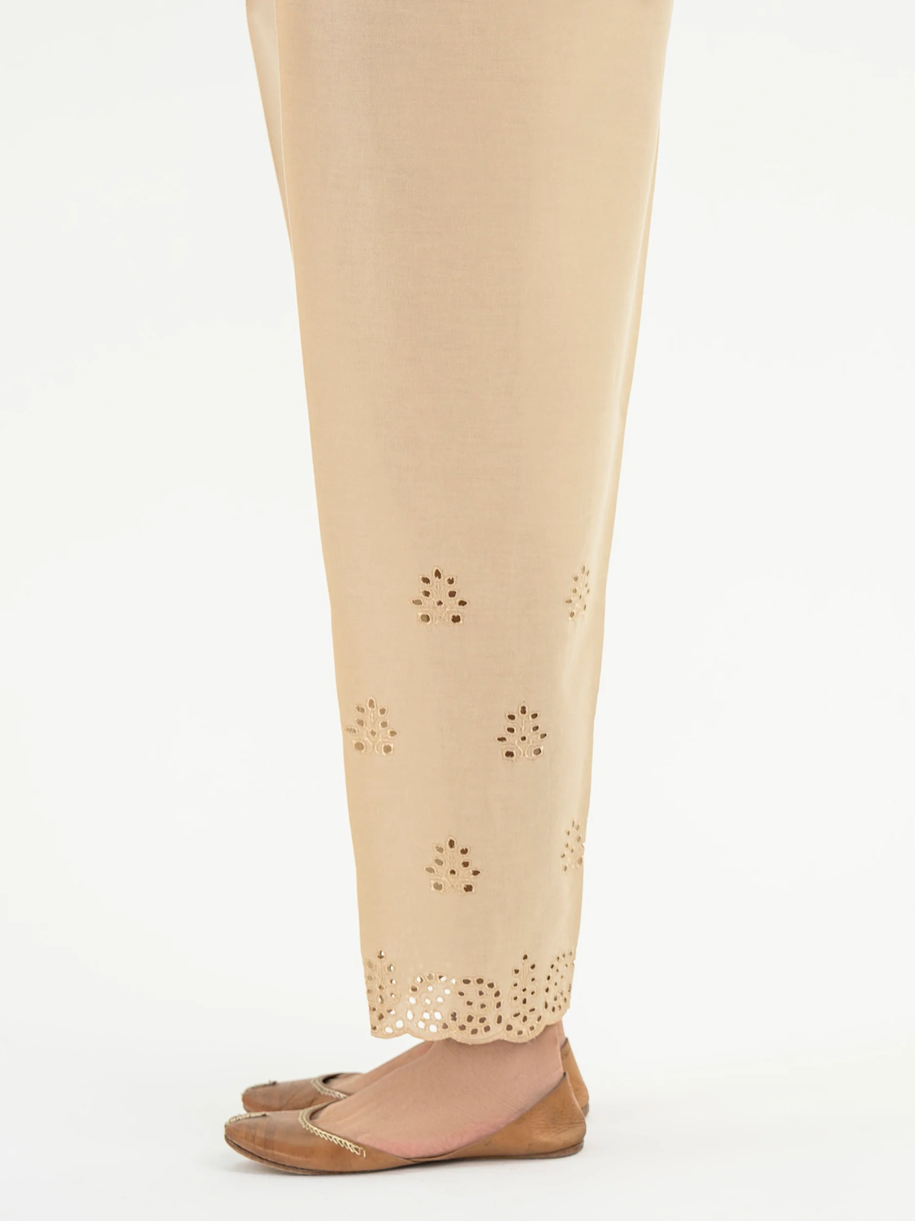 Khaddar Trouser-Embroidered (Pret) - Image 4