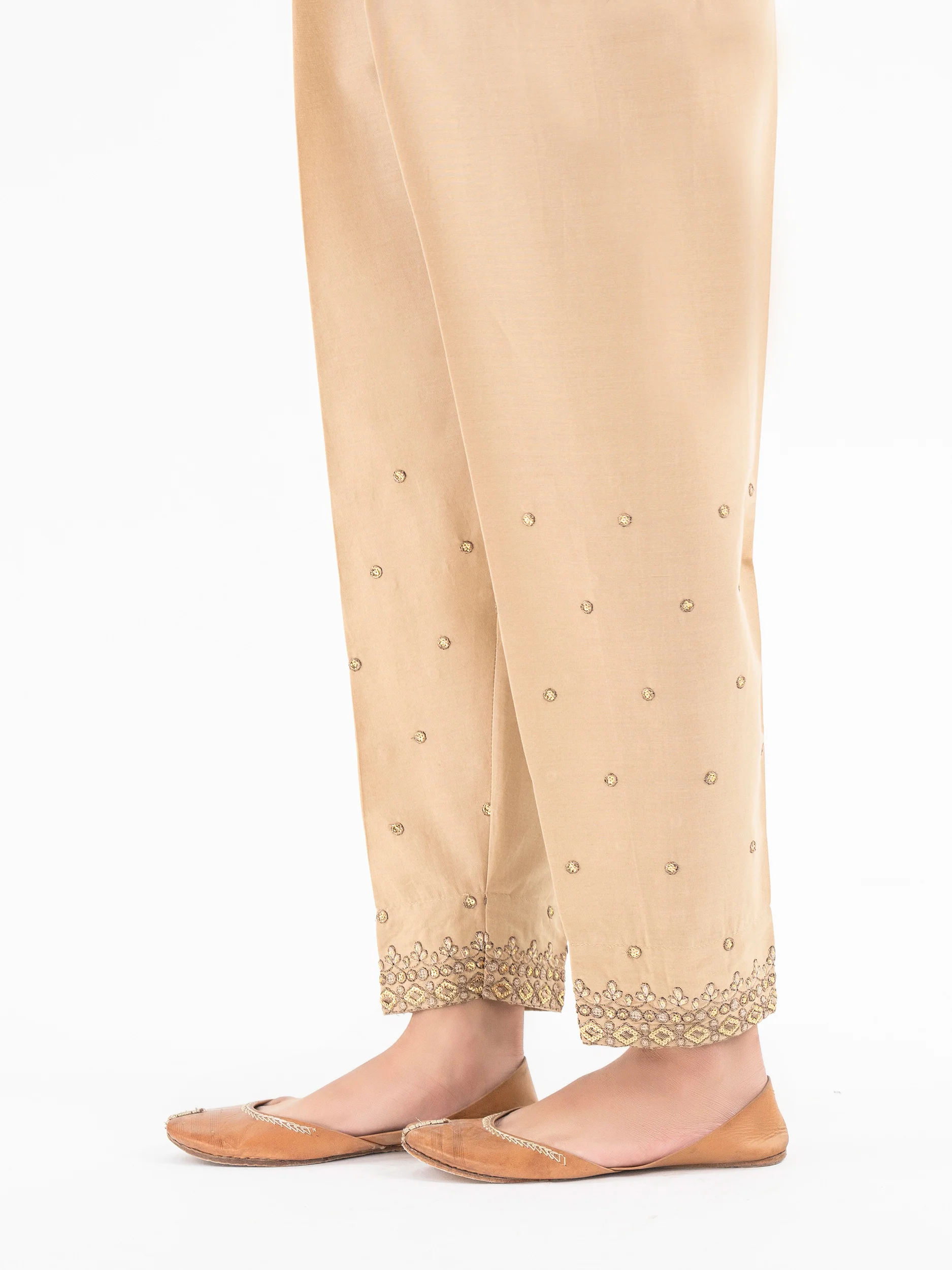 Winter Cotton Trouser-Embroidered (Pret) - Image 3