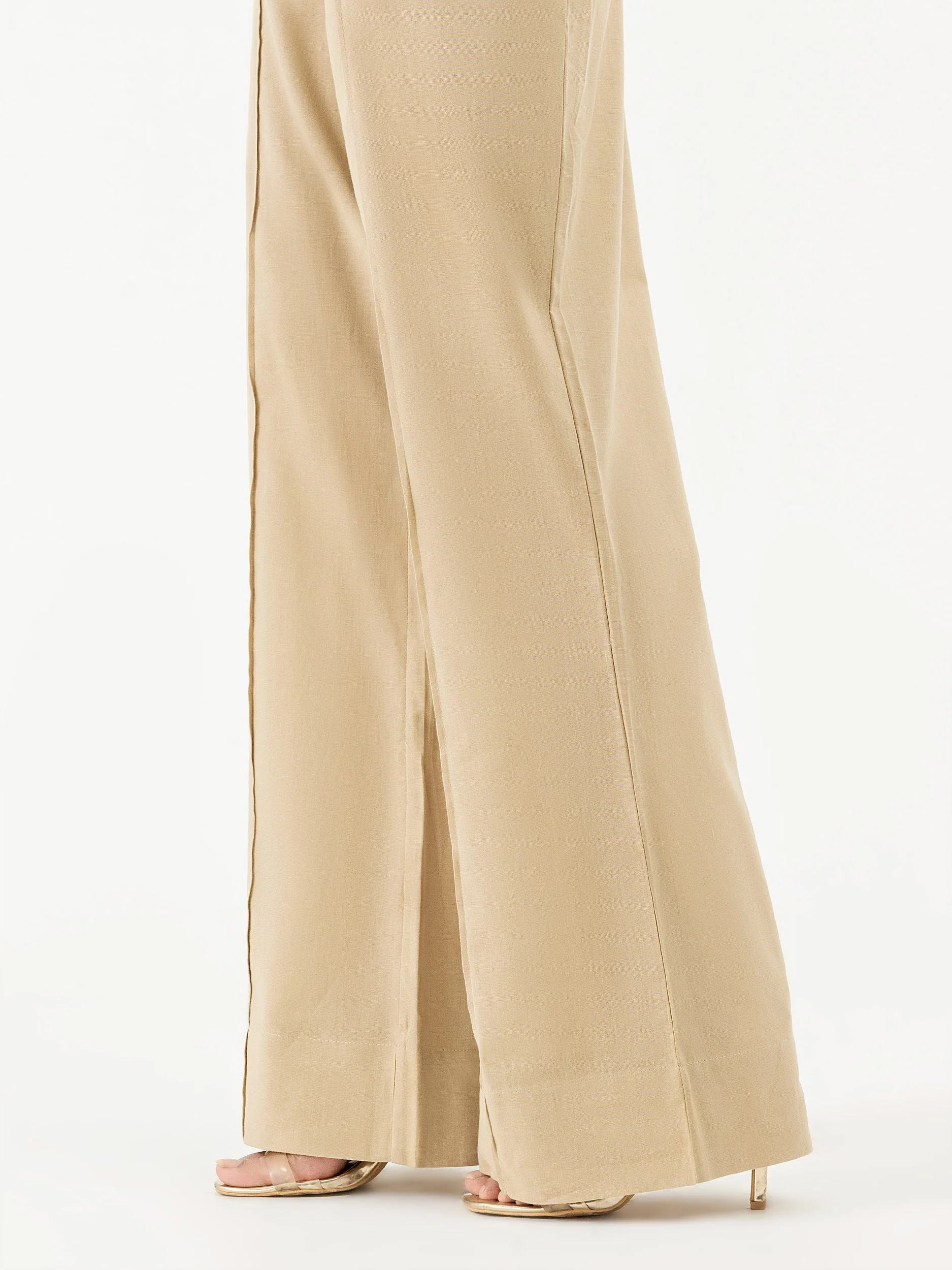 Dyed Khaddar Trouser (Pret) - Image 4