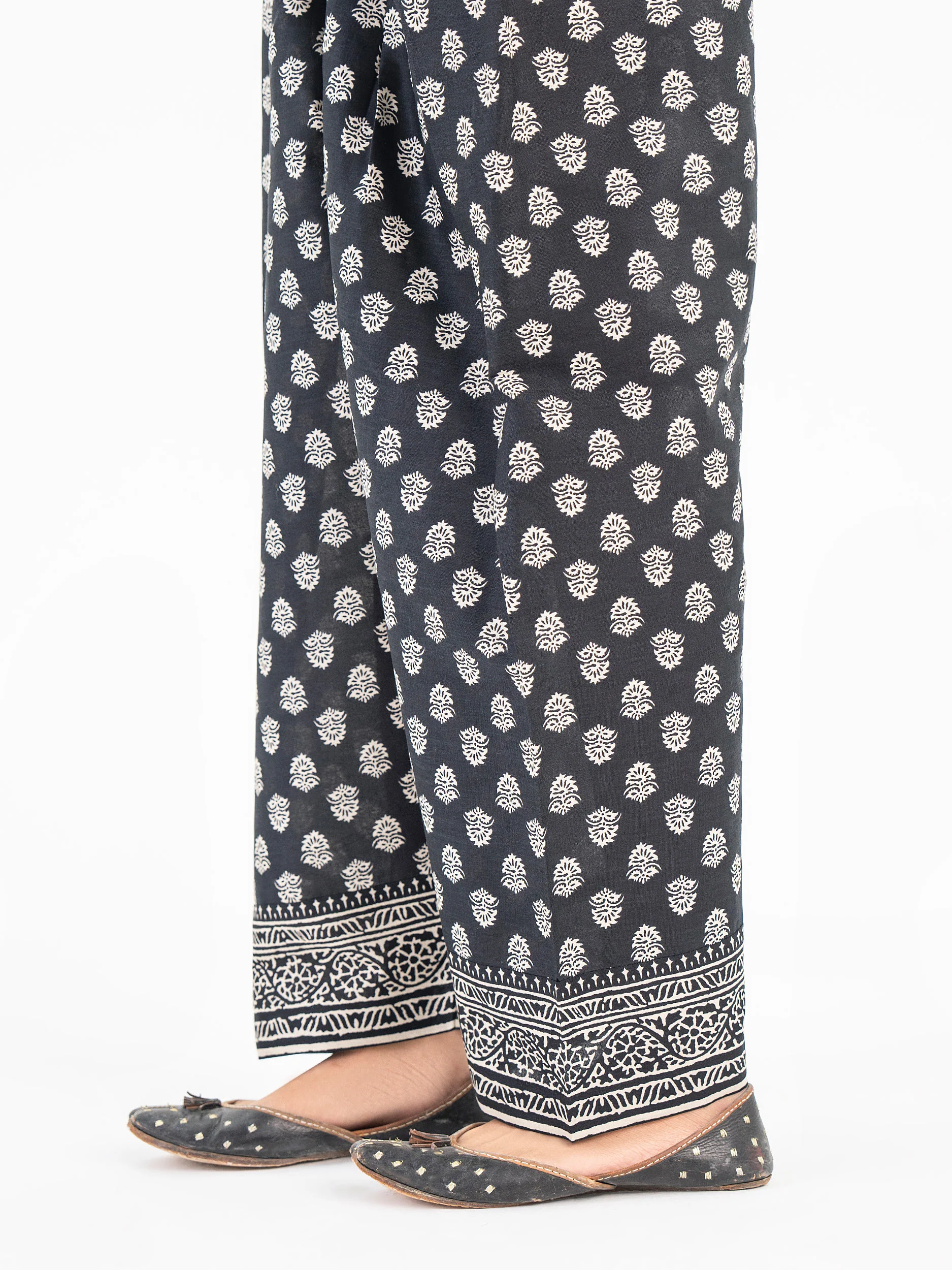 Printed Winter Cotton Shalwar(Pret) - Image 3