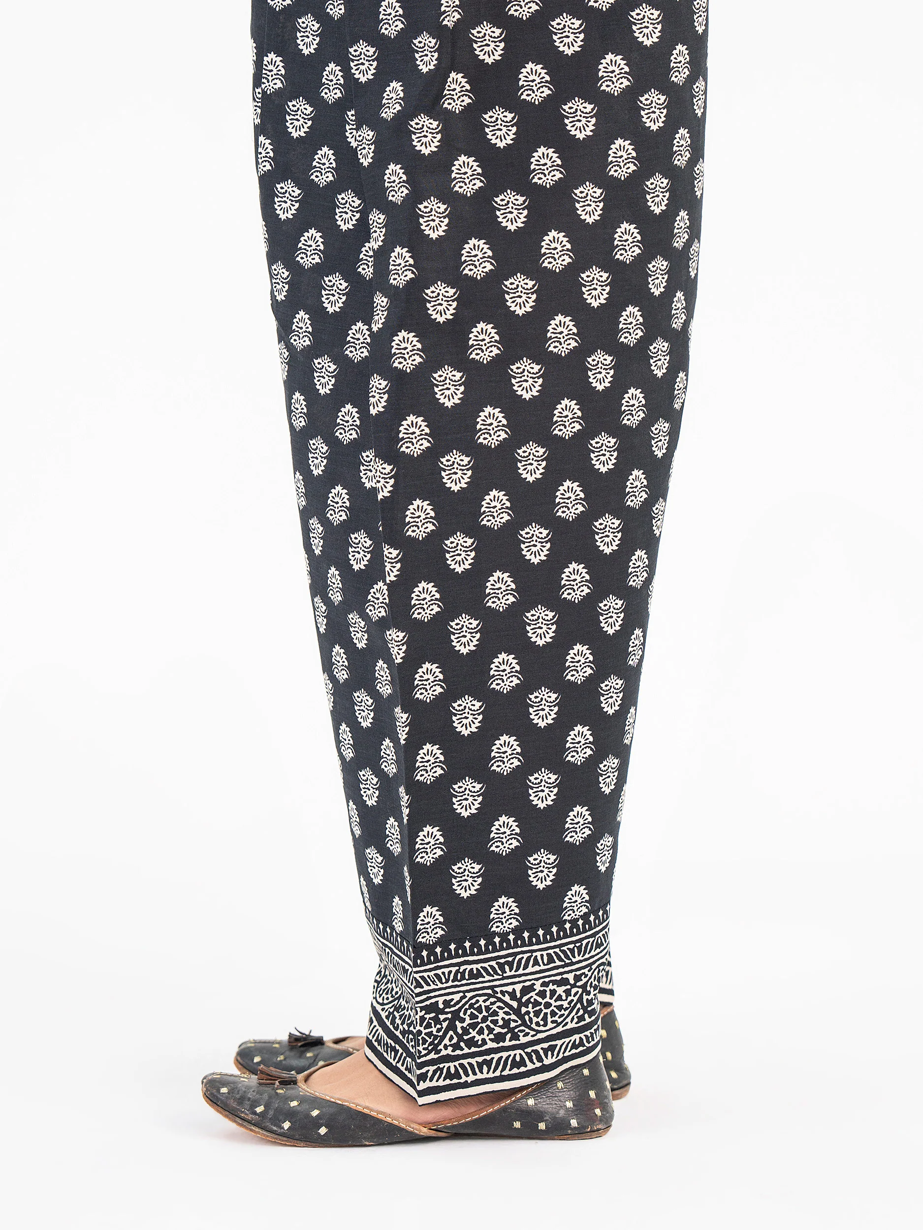 Printed Winter Cotton Shalwar(Pret) - Image 4