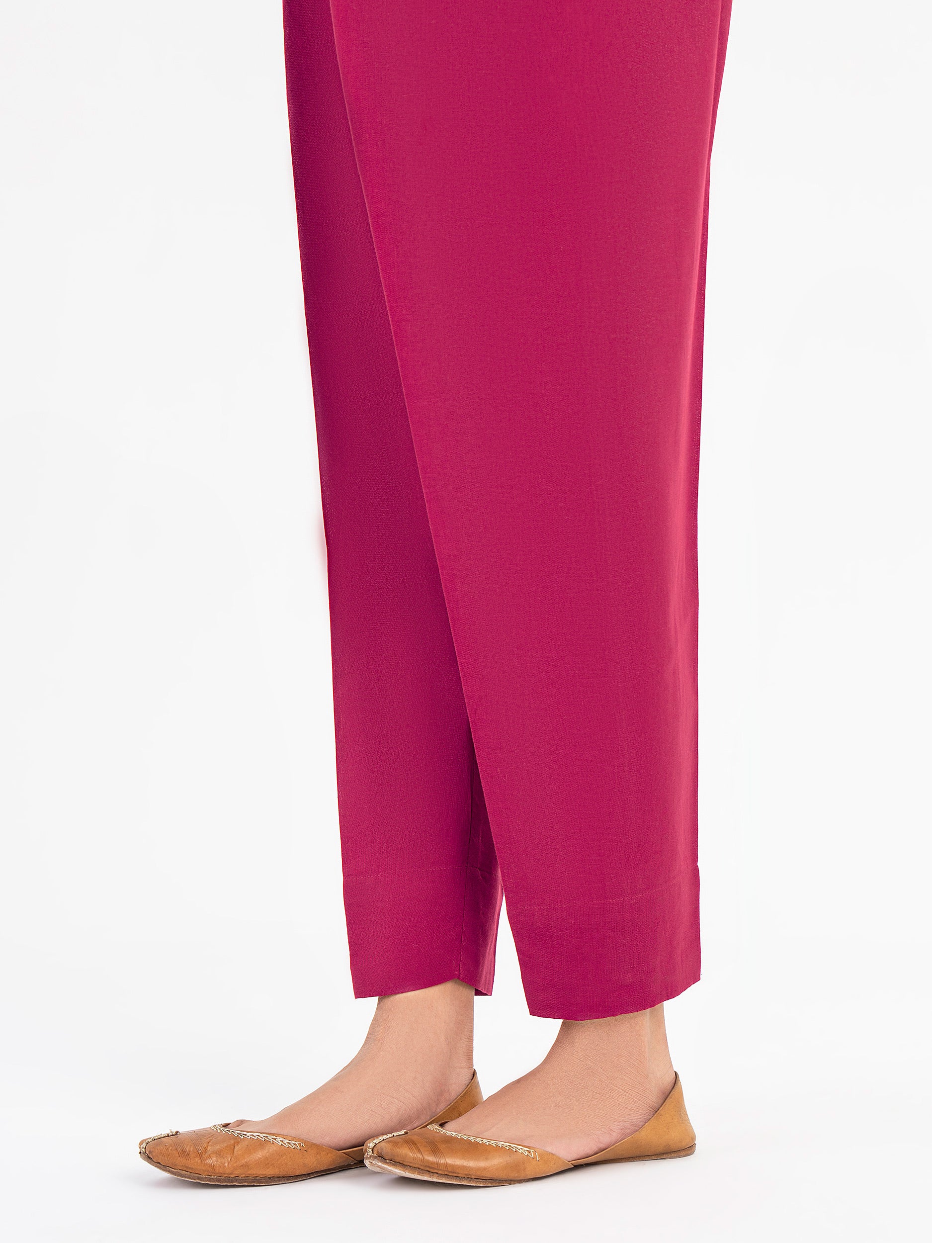Dyed Khaddar Trouser(Pret) - Image 4