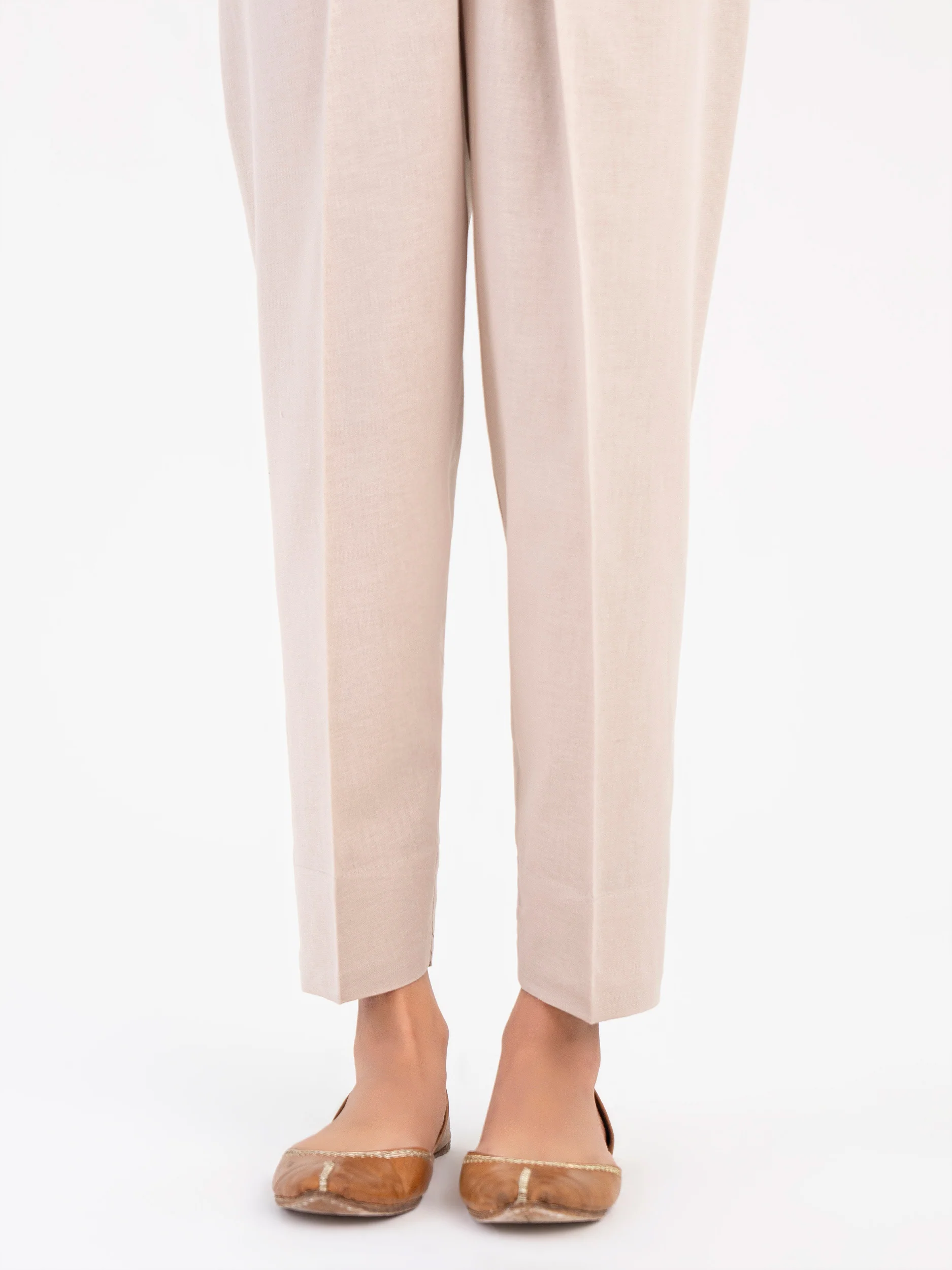 Dyed Khaddar Trouser(Pret) - Image 4