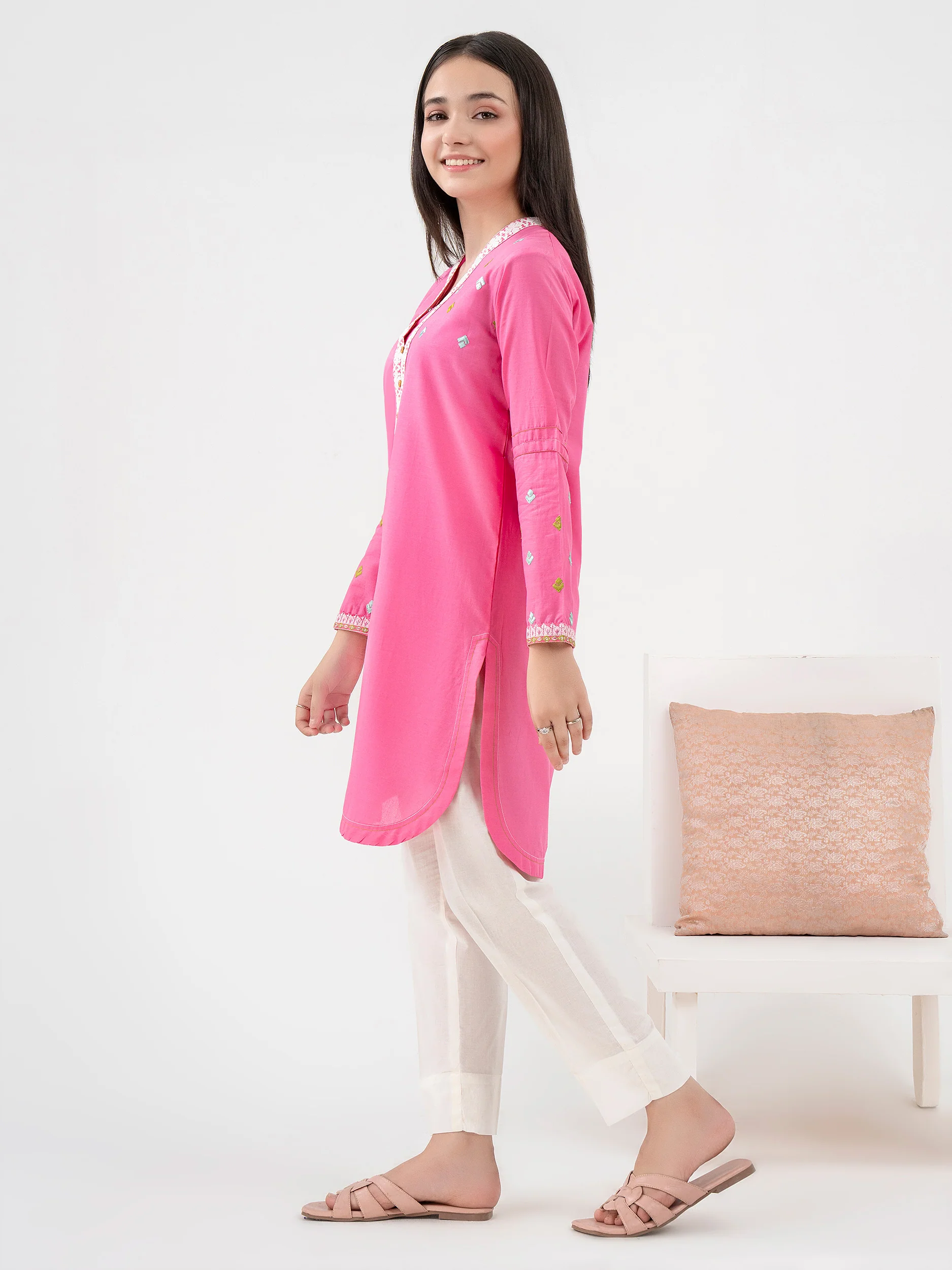 Cambric Shirt-Embroidered - Image 4