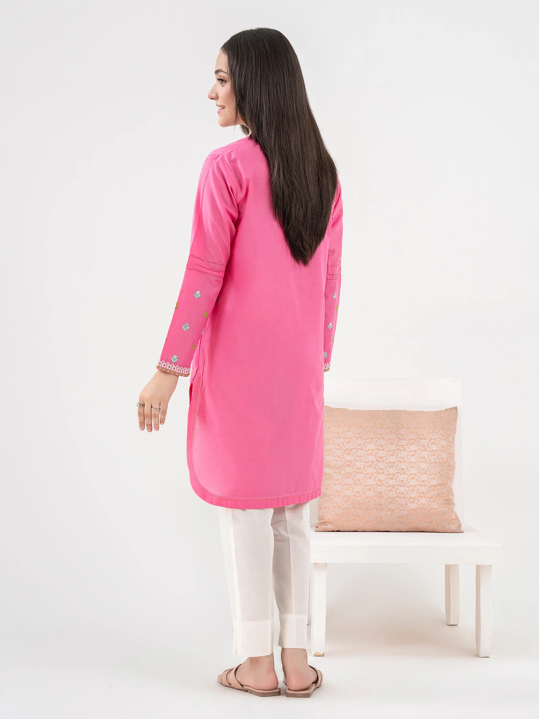 Cambric Shirt-Embroidered - Image 5