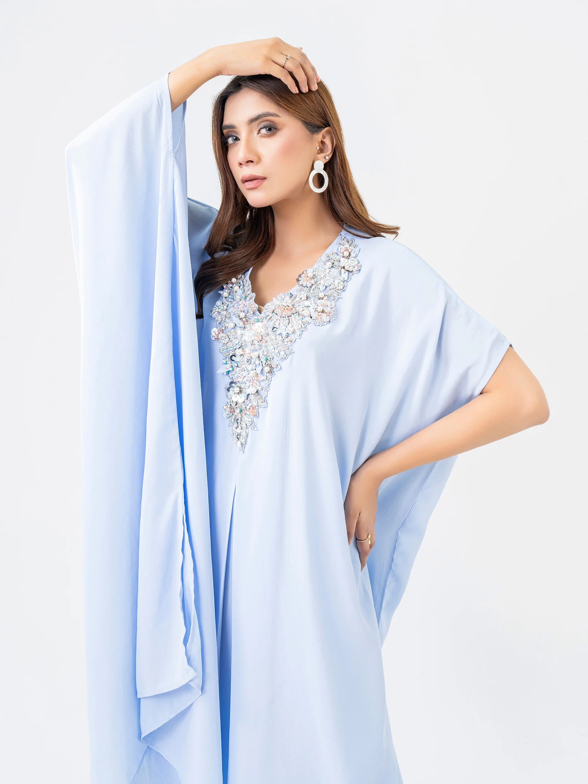 2 Piece Grip Suit-Embellished (Pret) - Image 4