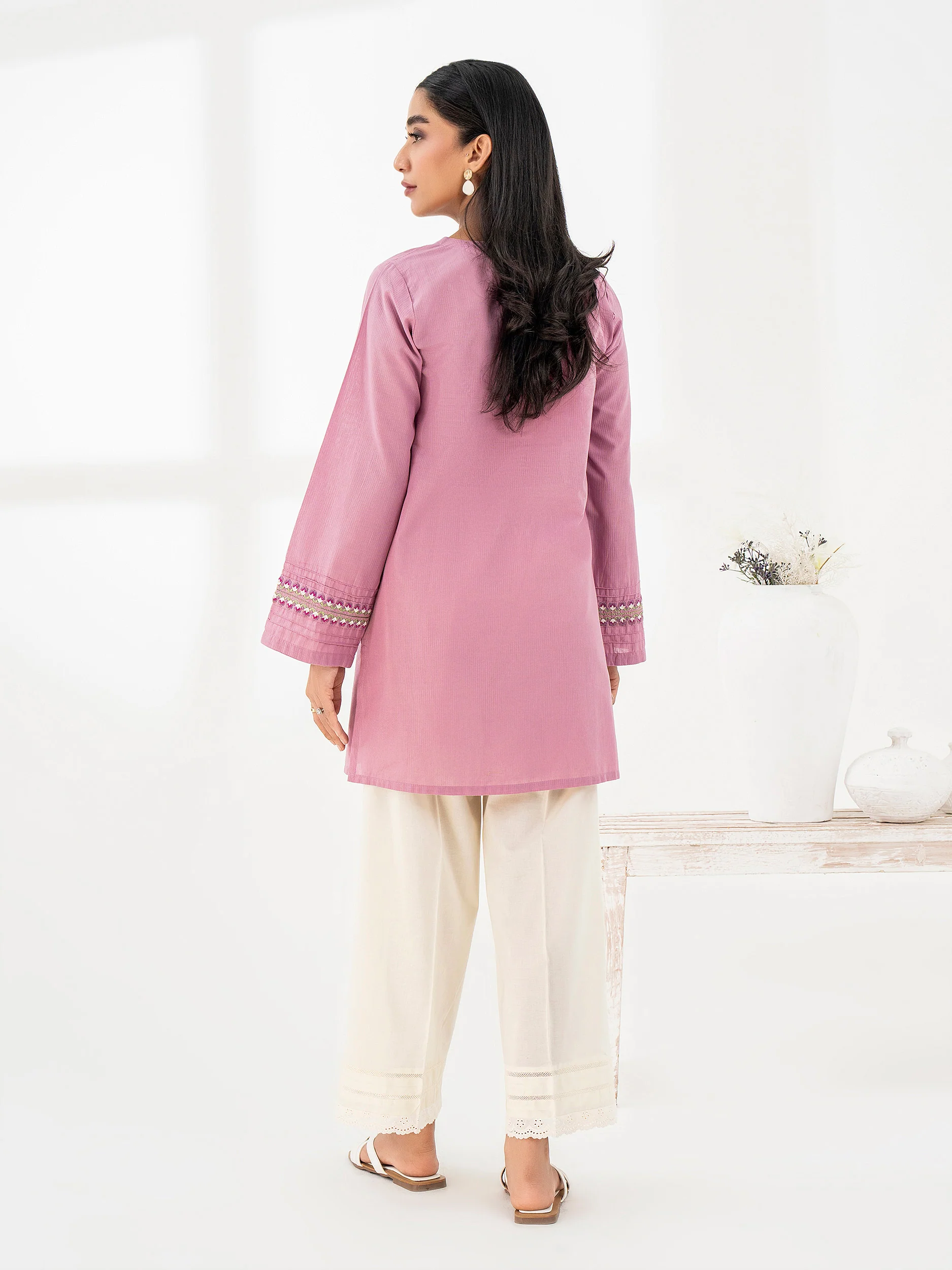 Lawn Kurti-Embroidered (Pret) - Image 5