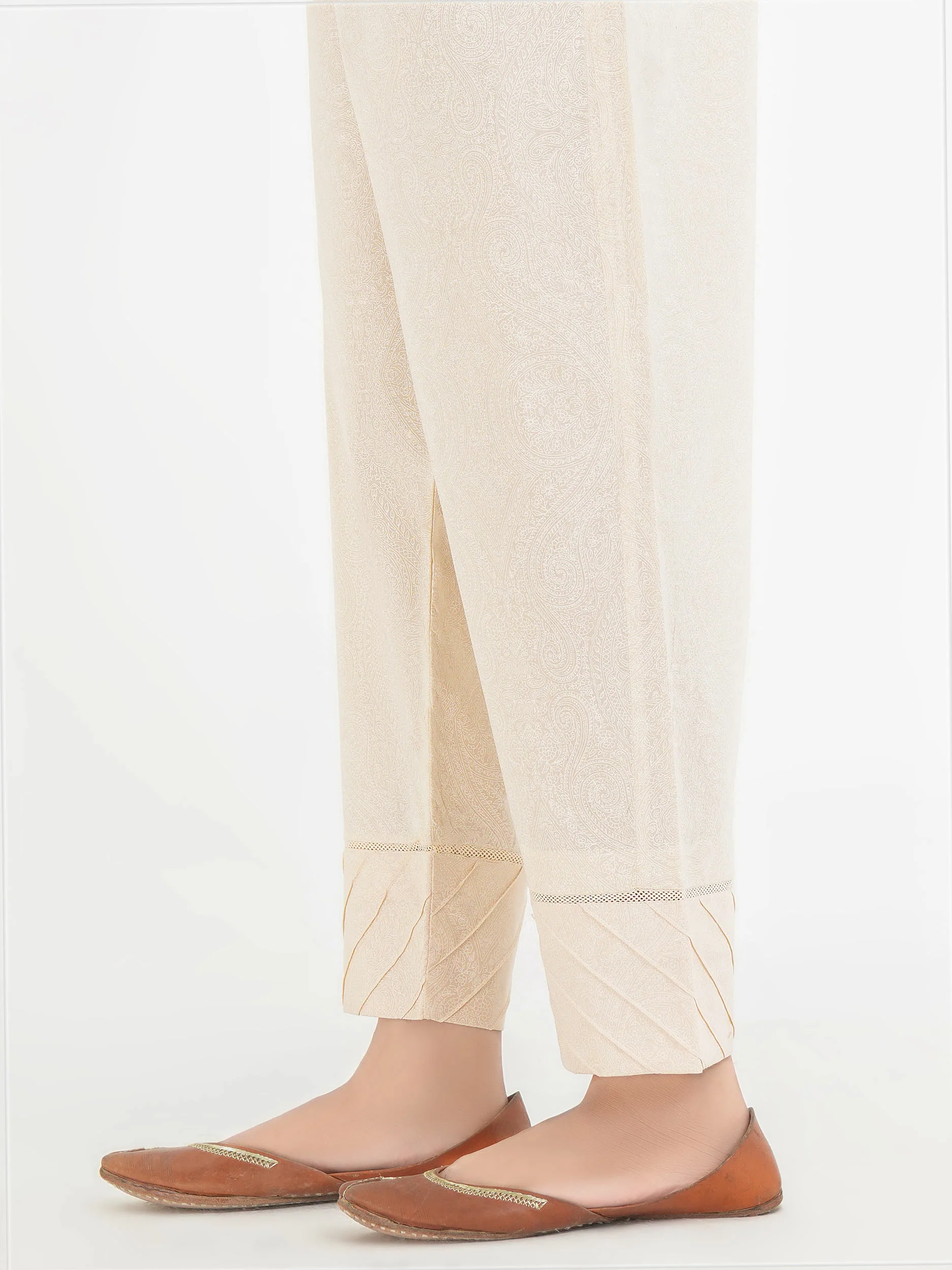 Paste Print Cambric Trouser (Pret) - Image 2