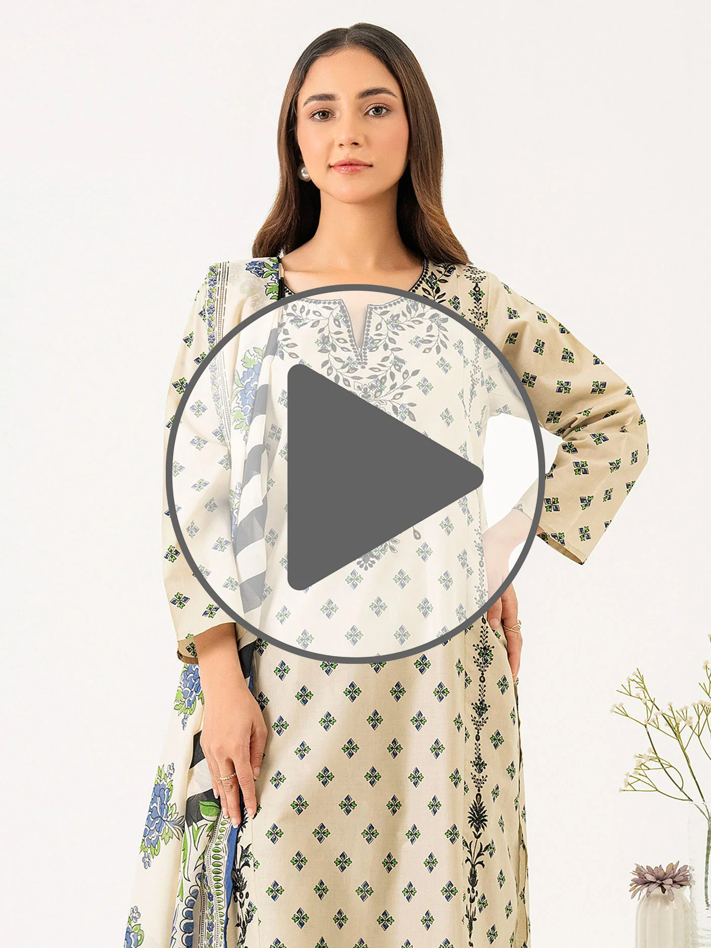 3 Piece Lawn Suit-Embroidered (Pret) - Image 9