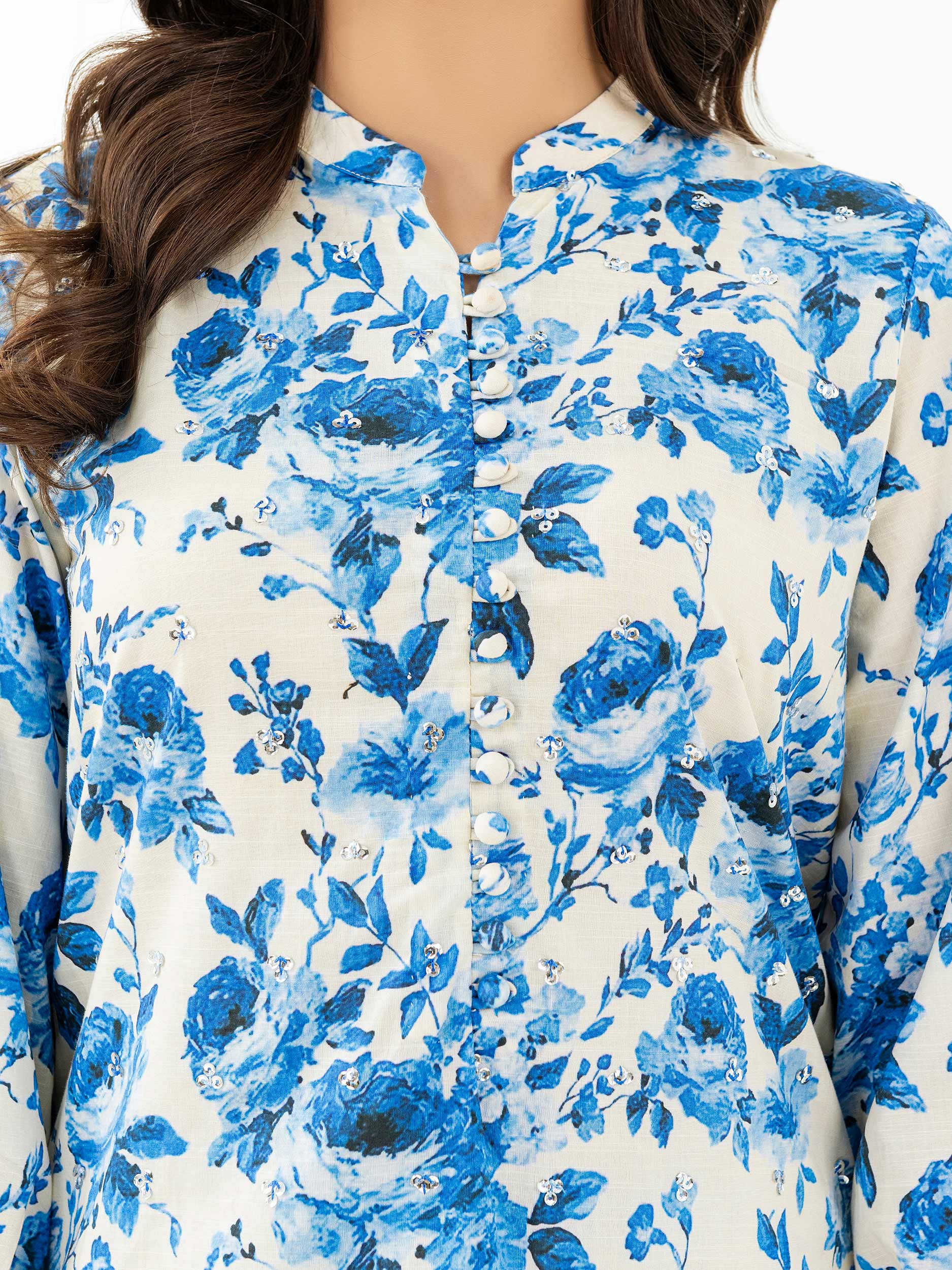 2 Piece Lawn Suit-Embroidered (Pret) - Image 6